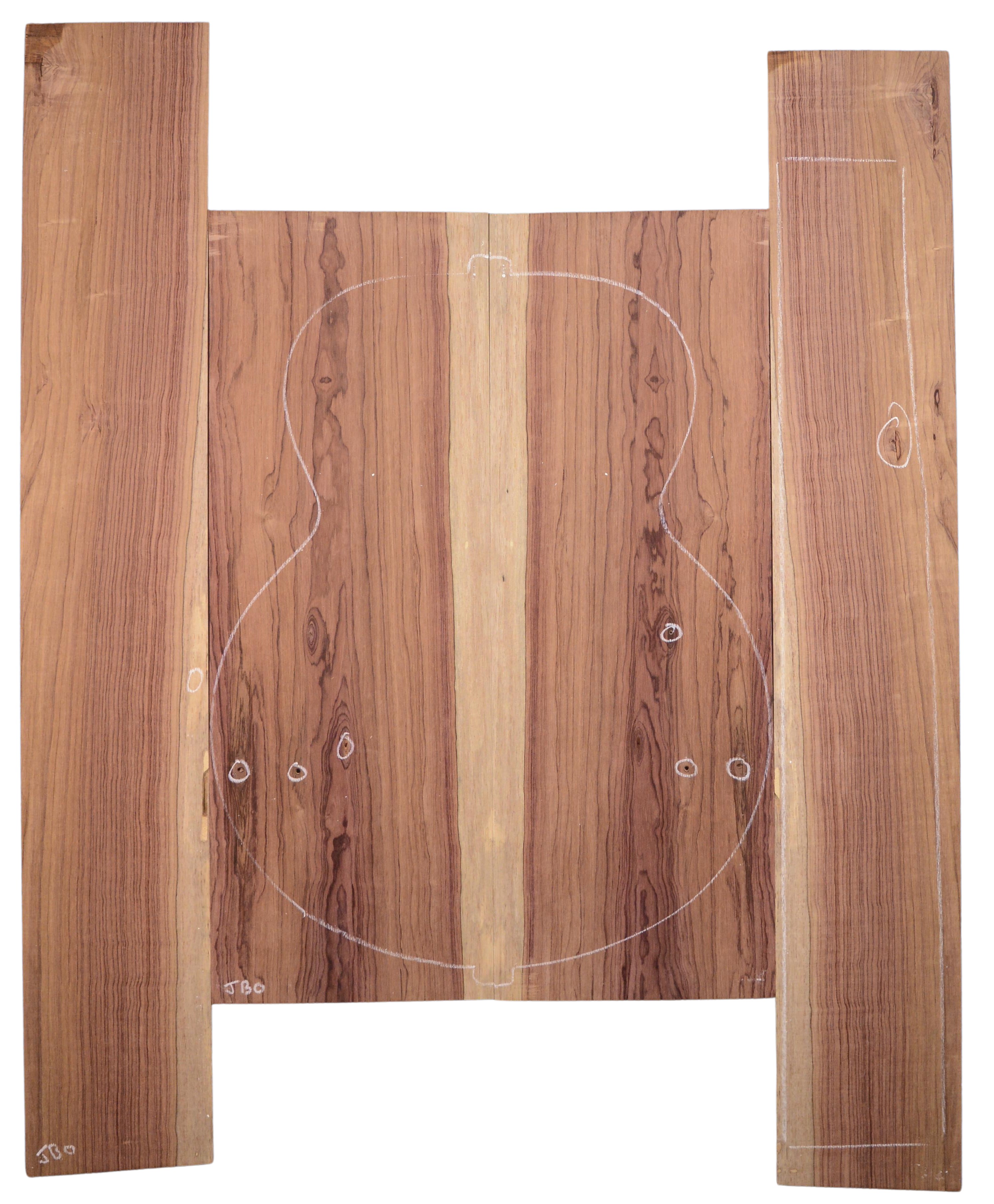 Rosewood (Nicaraguan) GuitarSet4pcATC L20072.G.003