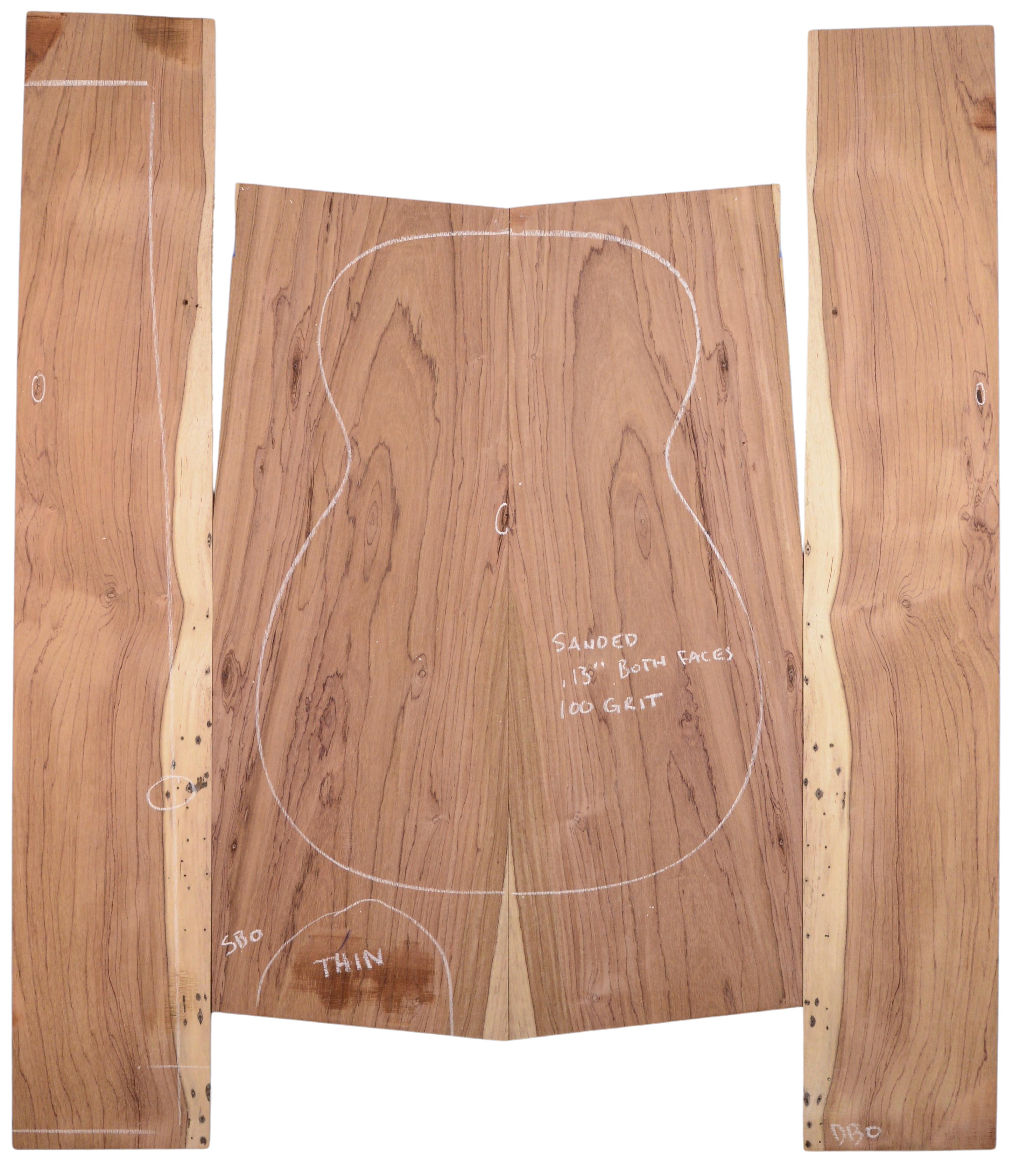 Rosewood (Nicaraguan) GuitarSet4pcATC L20072.G.008