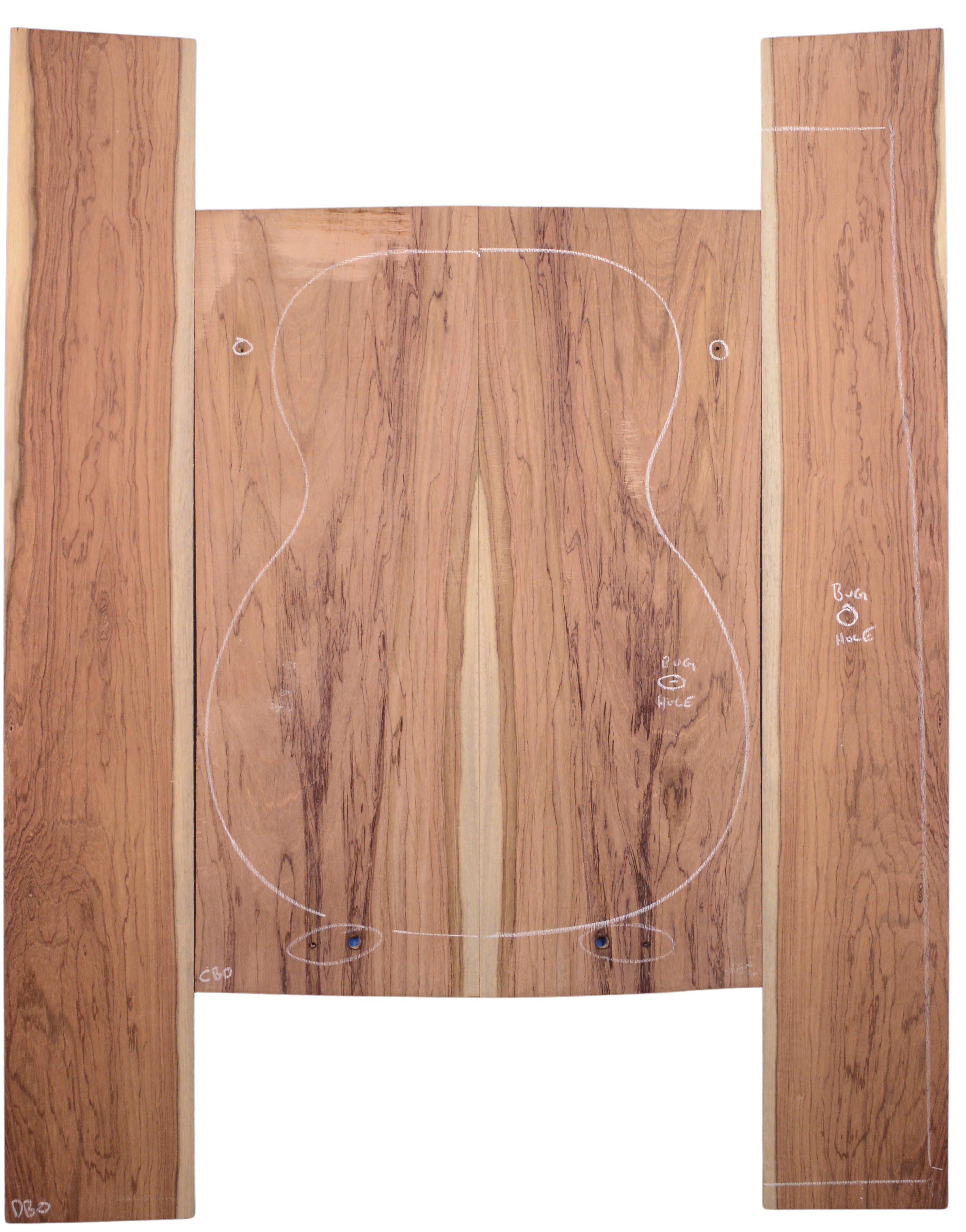 Rosewood (Nicaraguan) GuitarSet4pcATC L20072.G.027