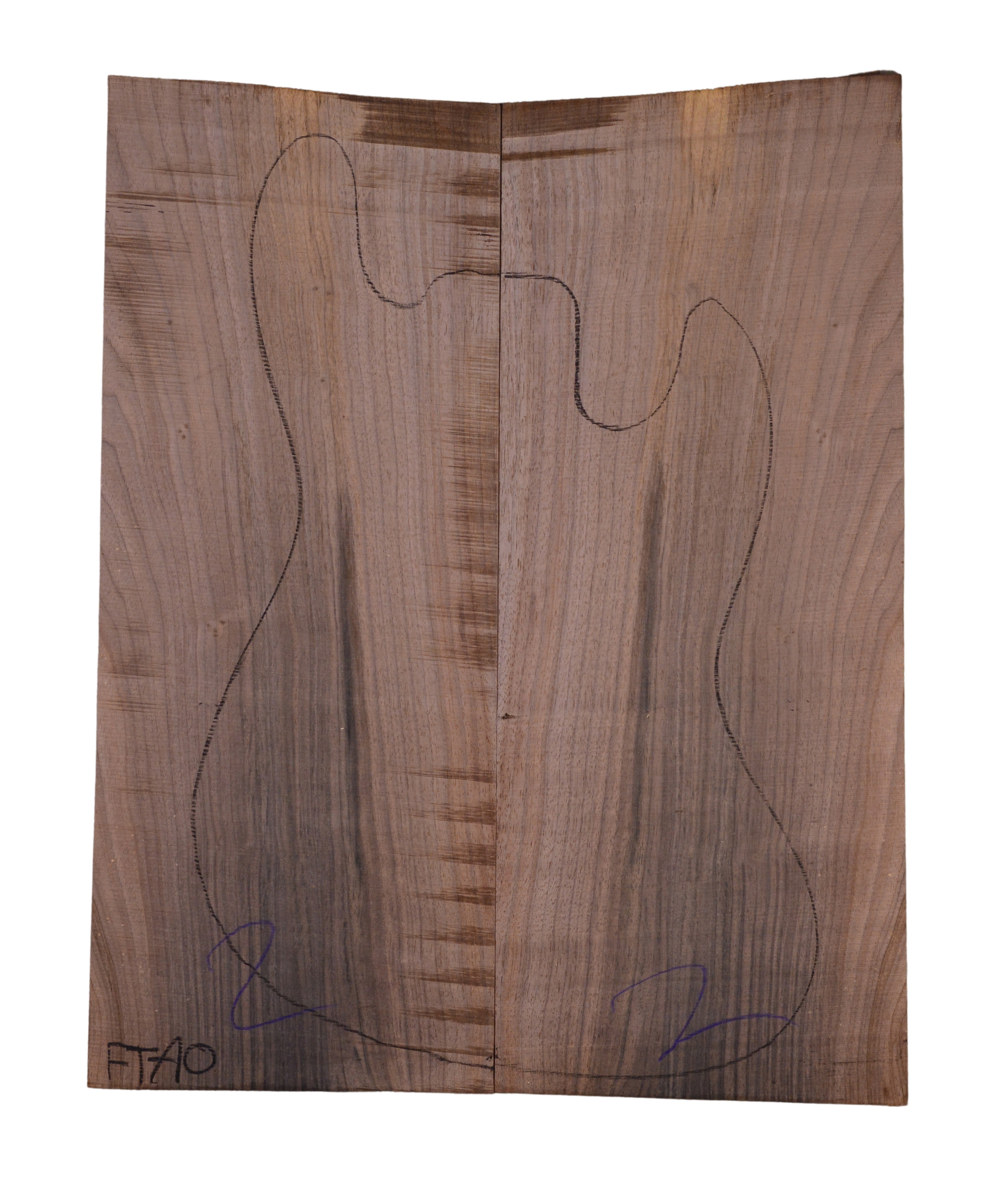 Walnut (Black) GuitarSolidBodyTopATC BLWAL3.G3.052
