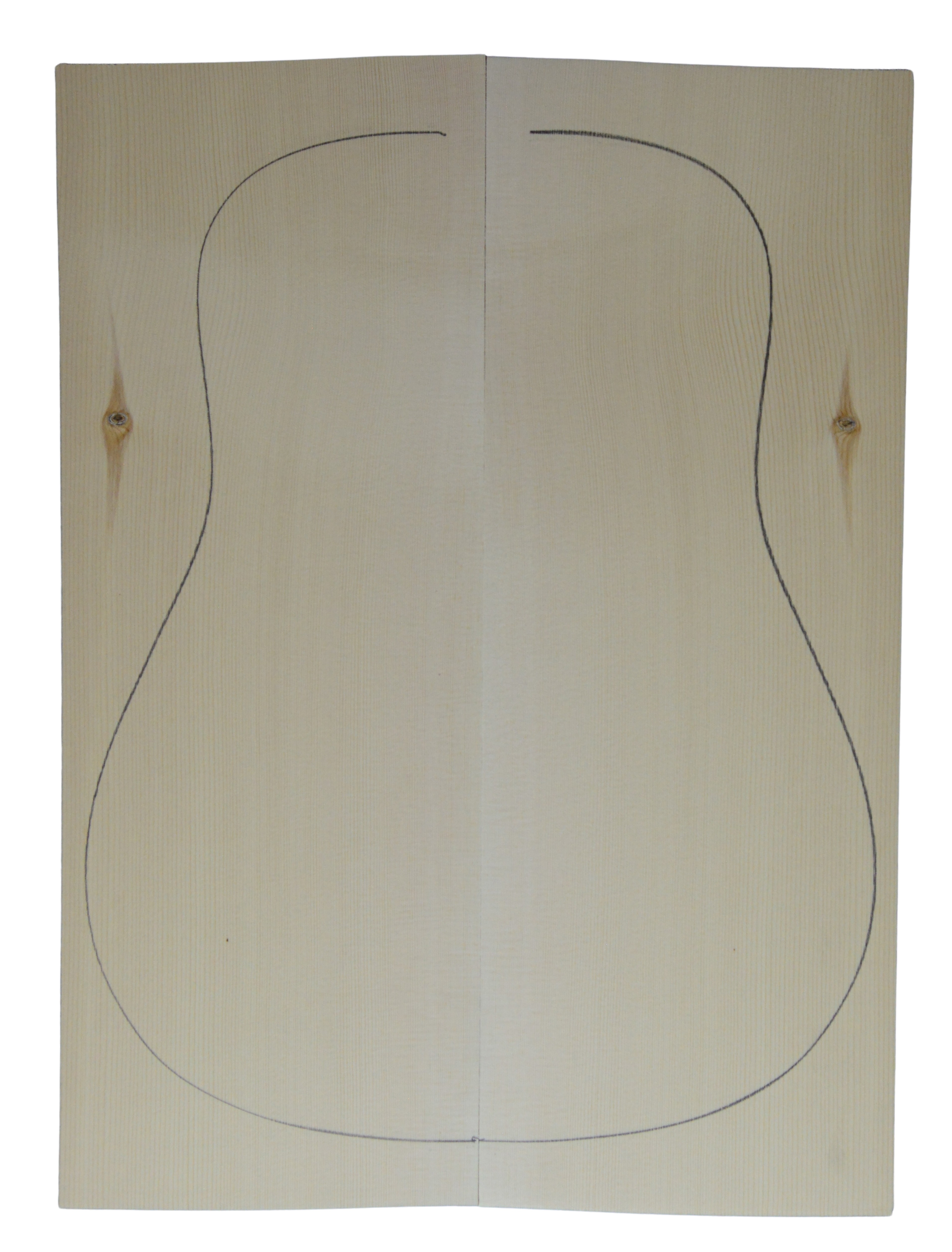 Spruce (Red) GuitarSoundboard L026346.G.131