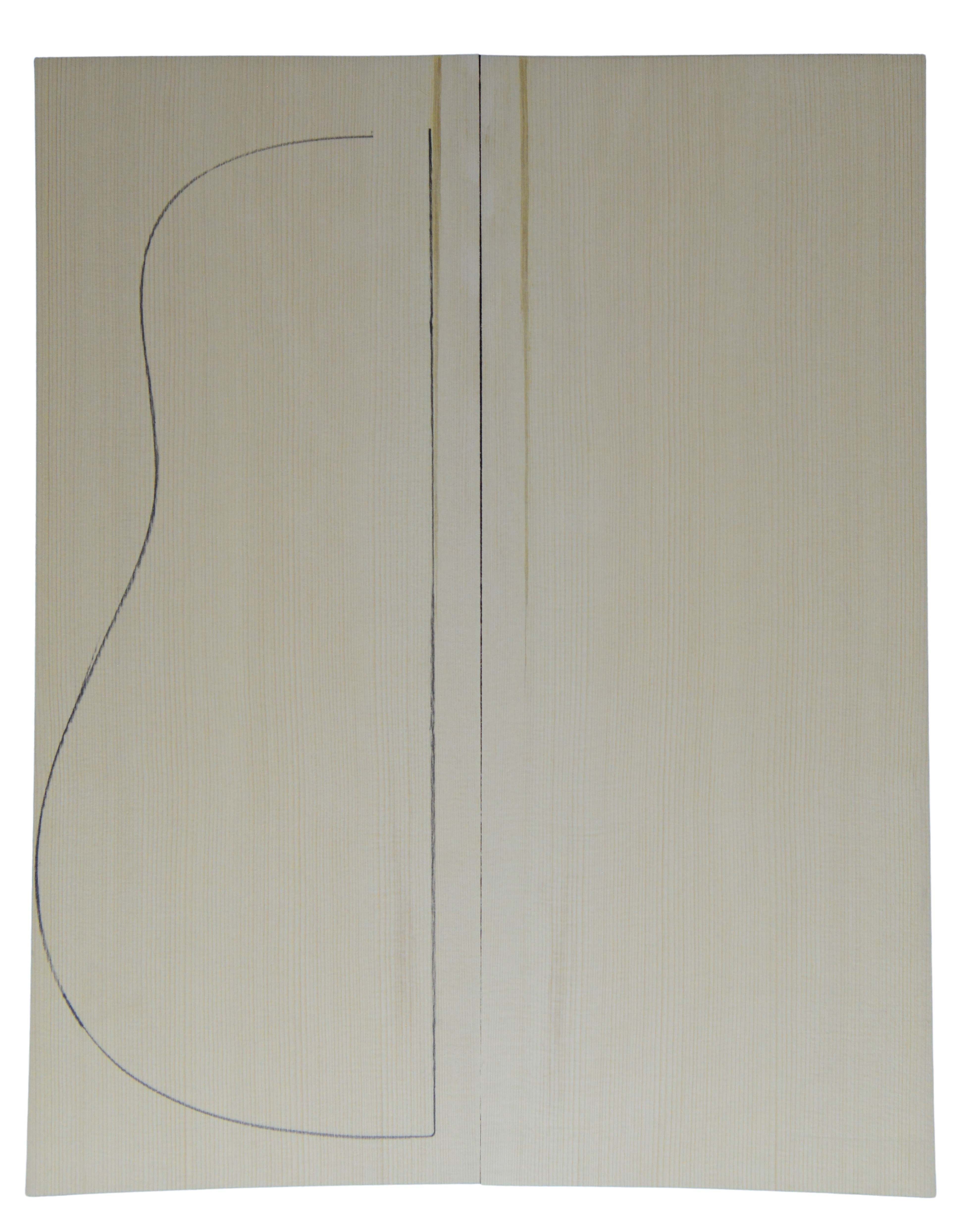 Spruce (Red) GuitarSoundboard L026346.G.282