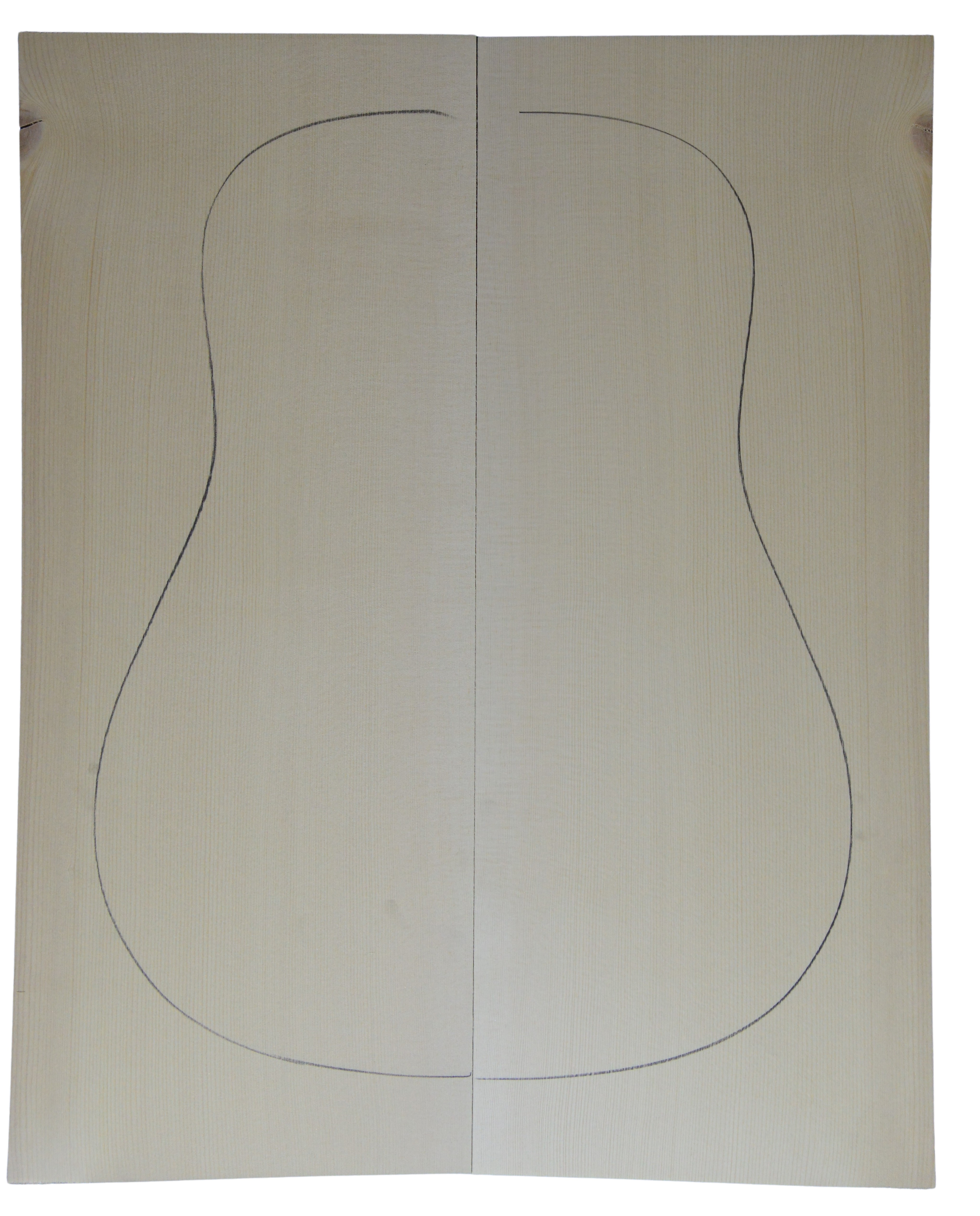 Spruce (Red) GuitarSoundboard L026346.G.295