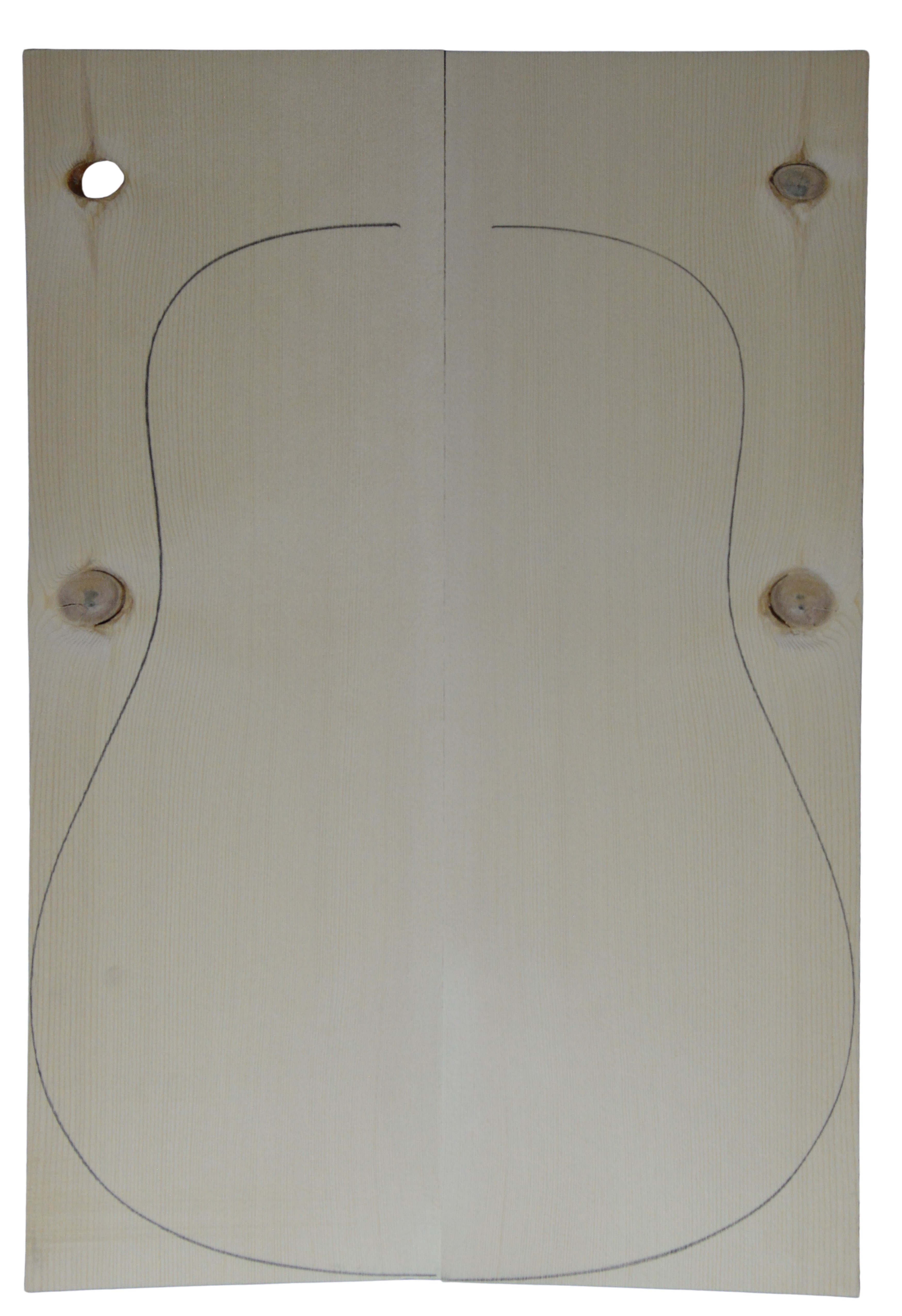 Spruce (Red) GuitarSoundboard L026346.G.305