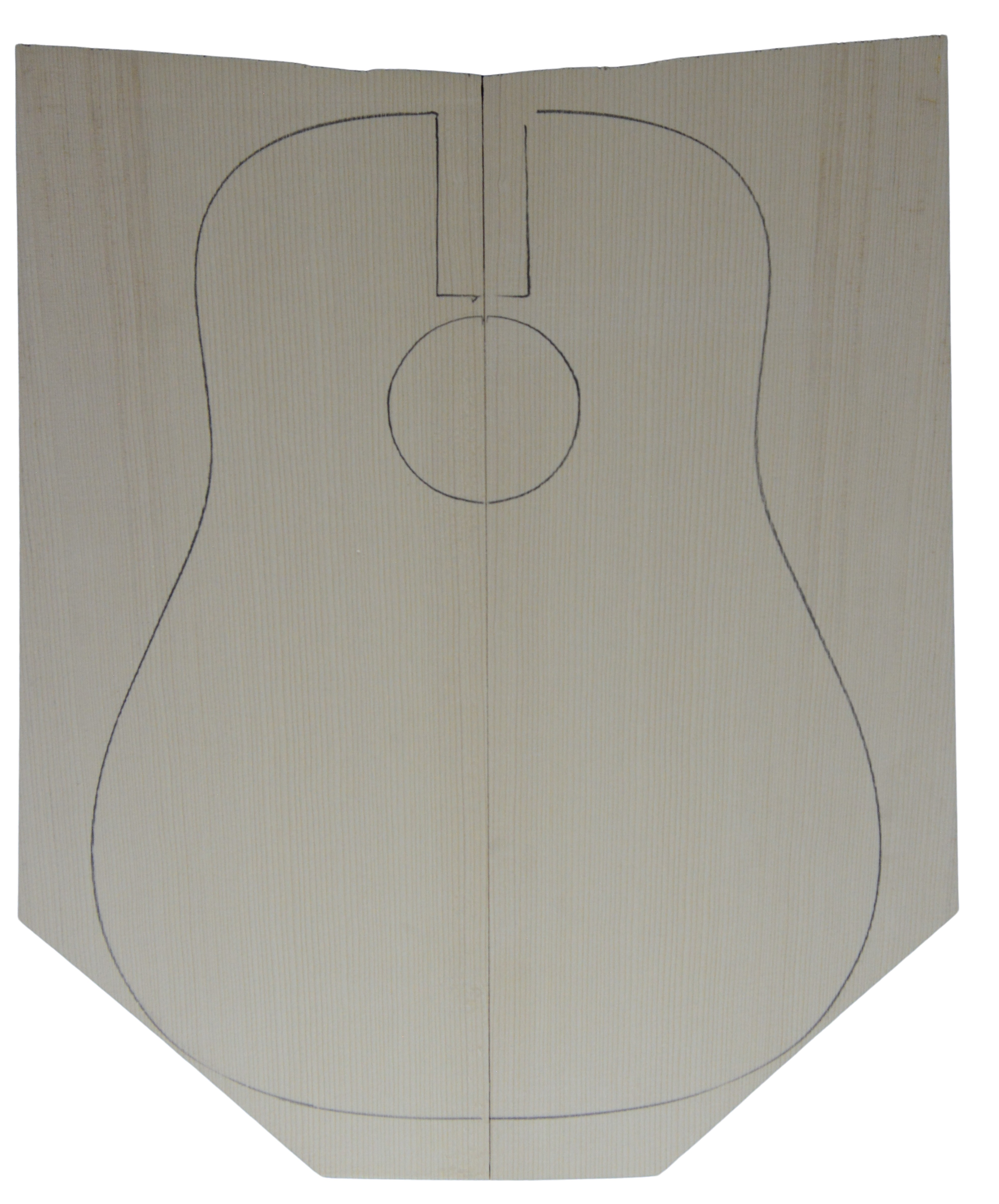 Spruce (Red) GuitarSoundboard L026346.G.309