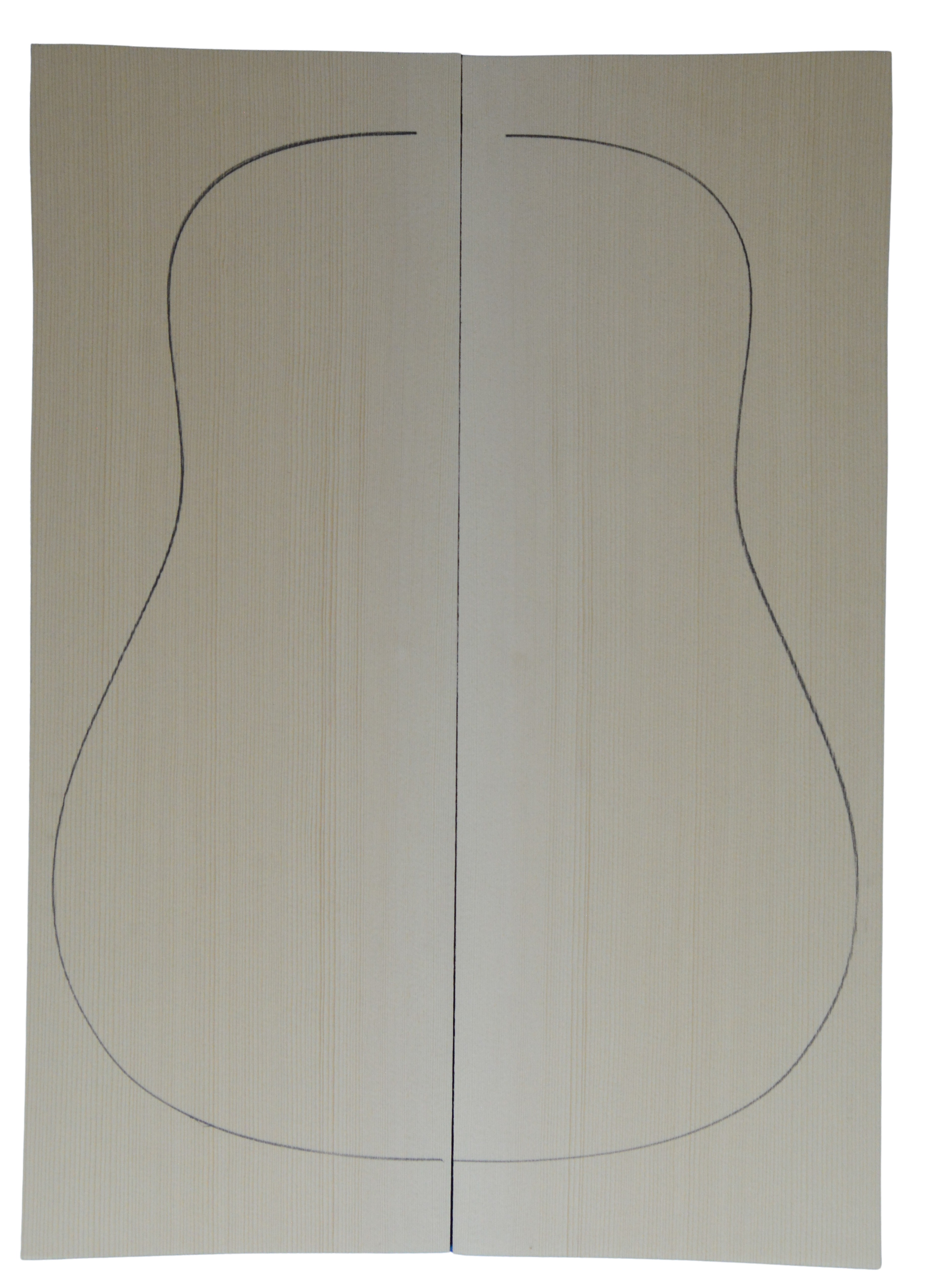 Spruce (Red) GuitarSoundboard L026346.G.318