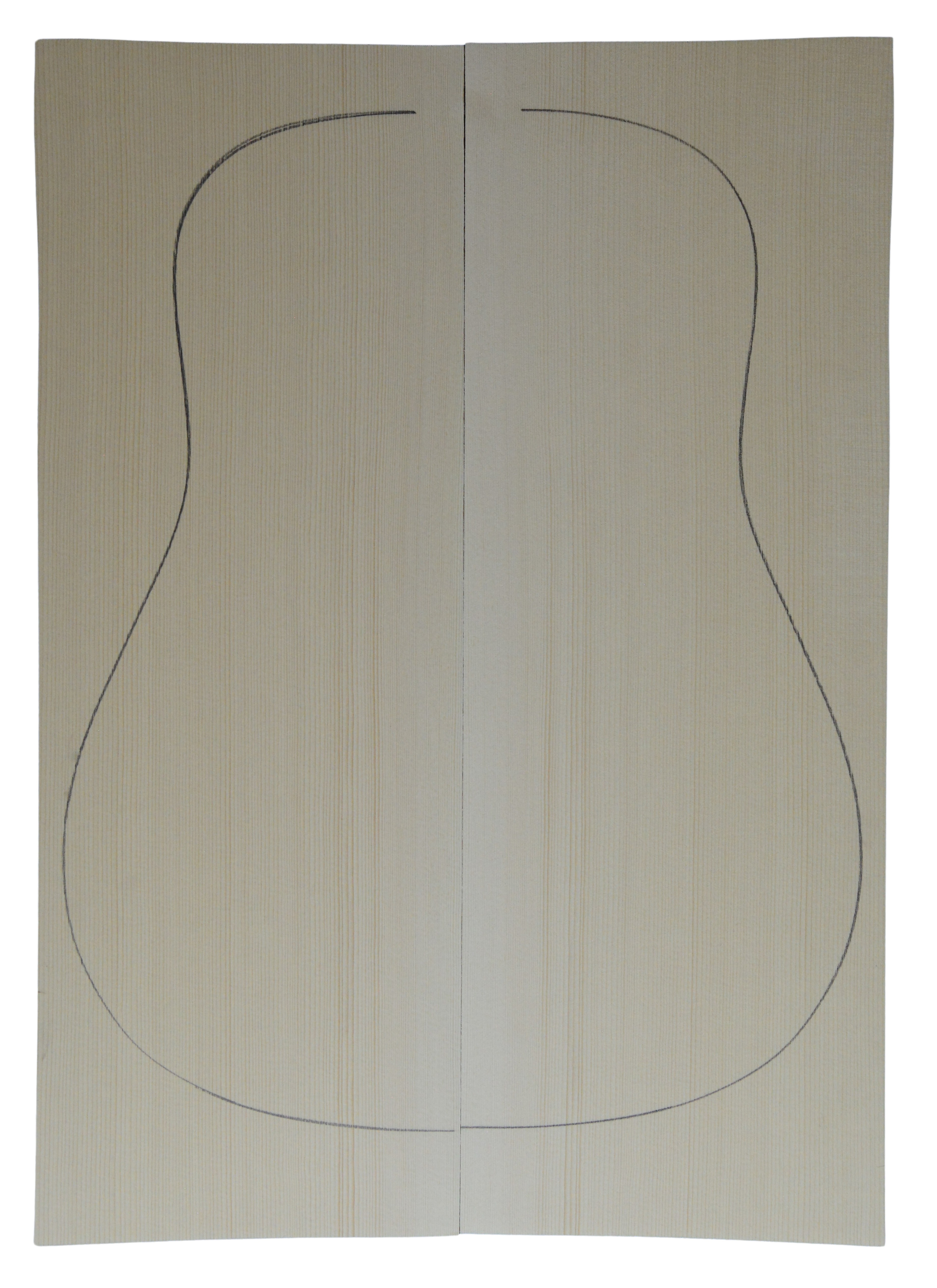 Spruce (Red) GuitarSoundboard L026346.G.319