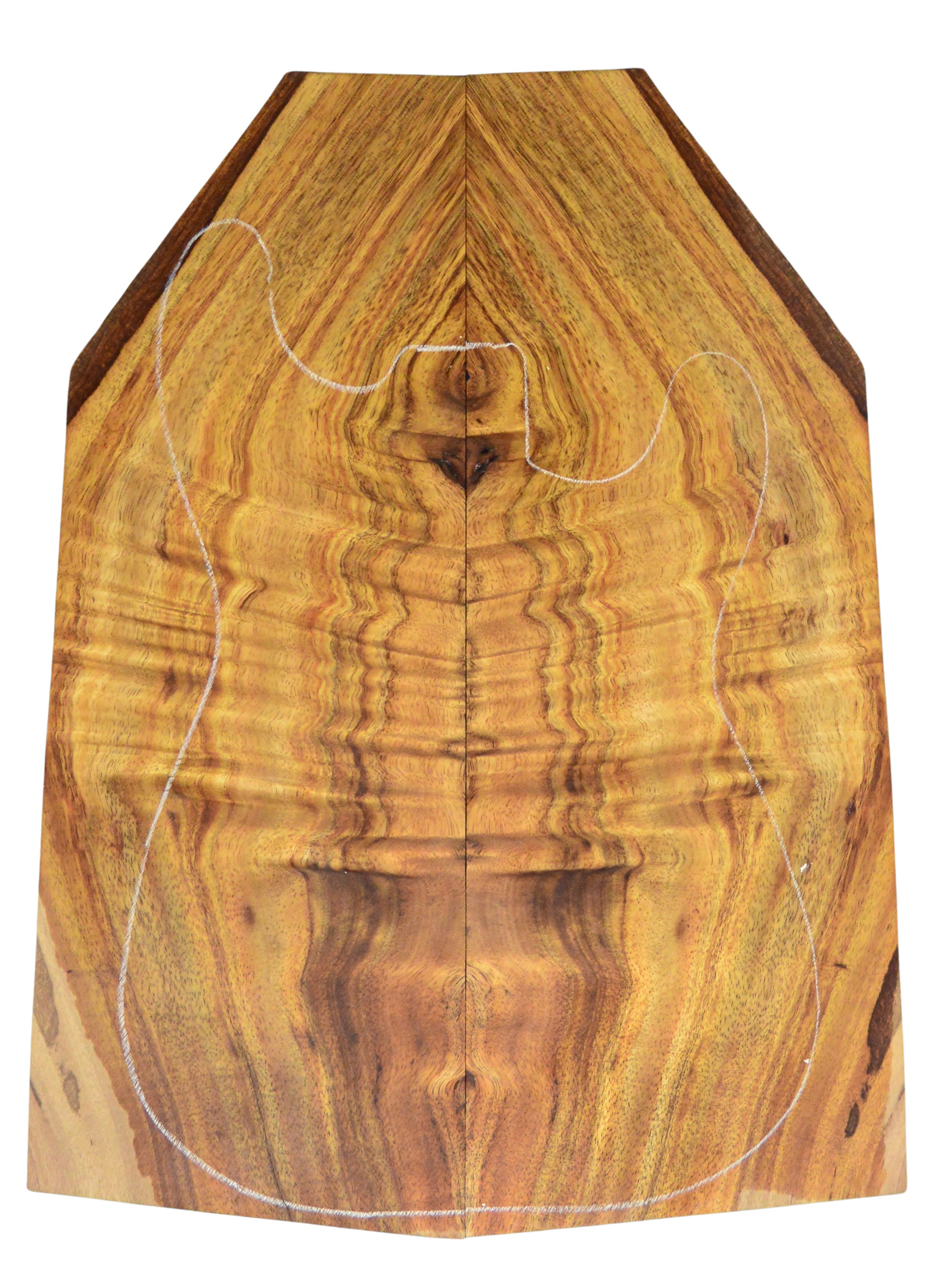 Koa GuitarSolidBodyTopATC L026347.G.021