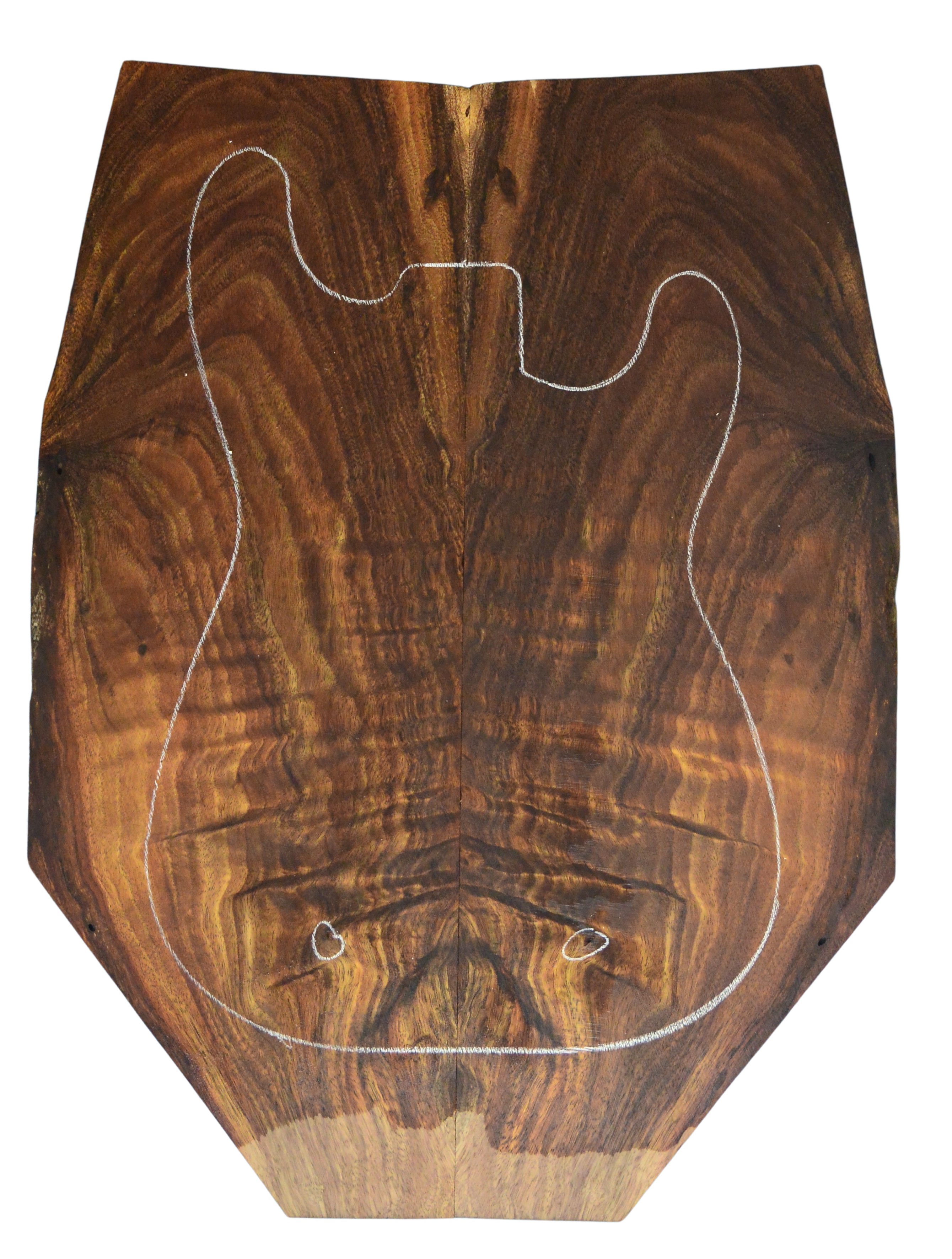 Koa GuitarSolidBodyTopATC L026347.G.028