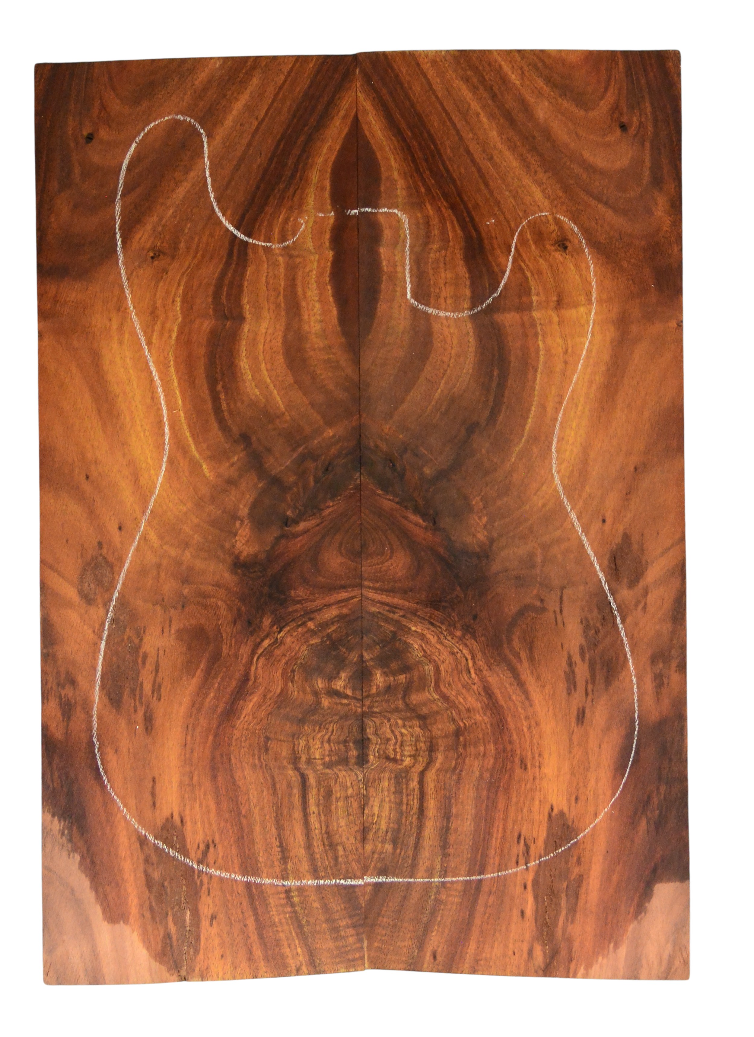 Koa GuitarSolidBodyTopATC L026347.G.029