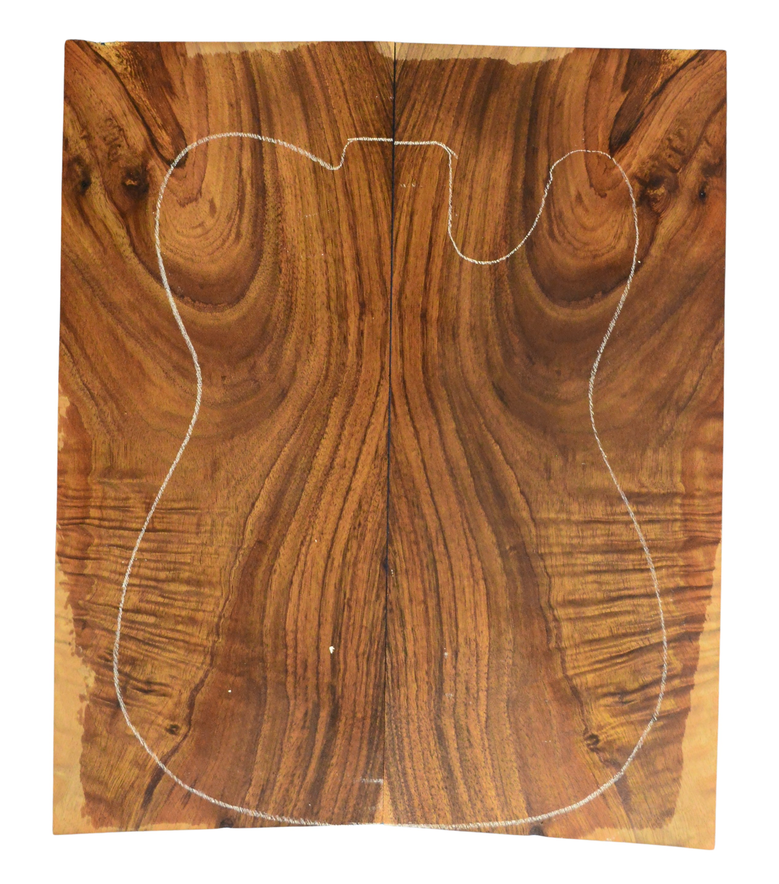 Koa GuitarSolidBodyTopATC L026347.G.032