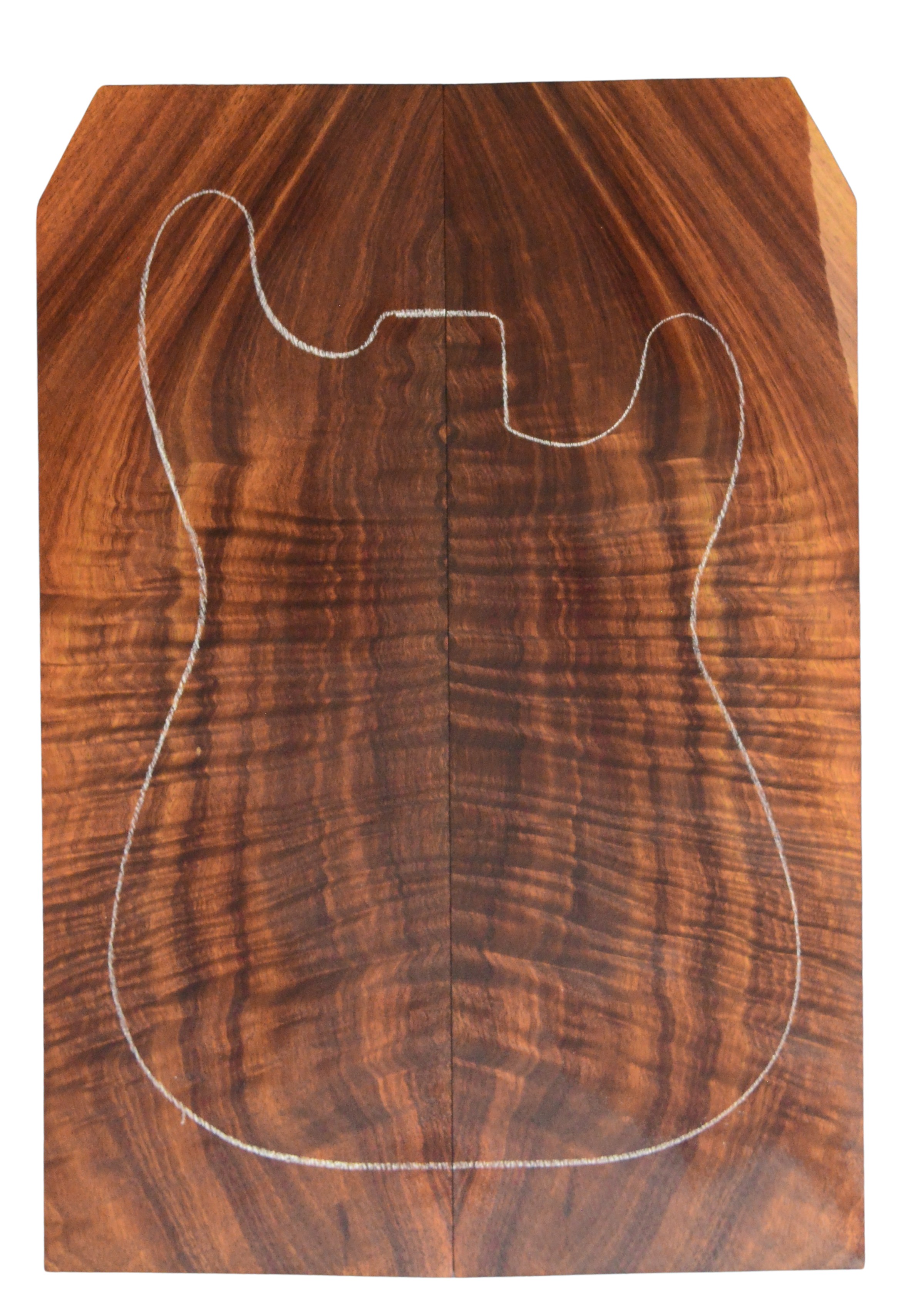 Koa GuitarSolidBodyTopATC L026347.G.038