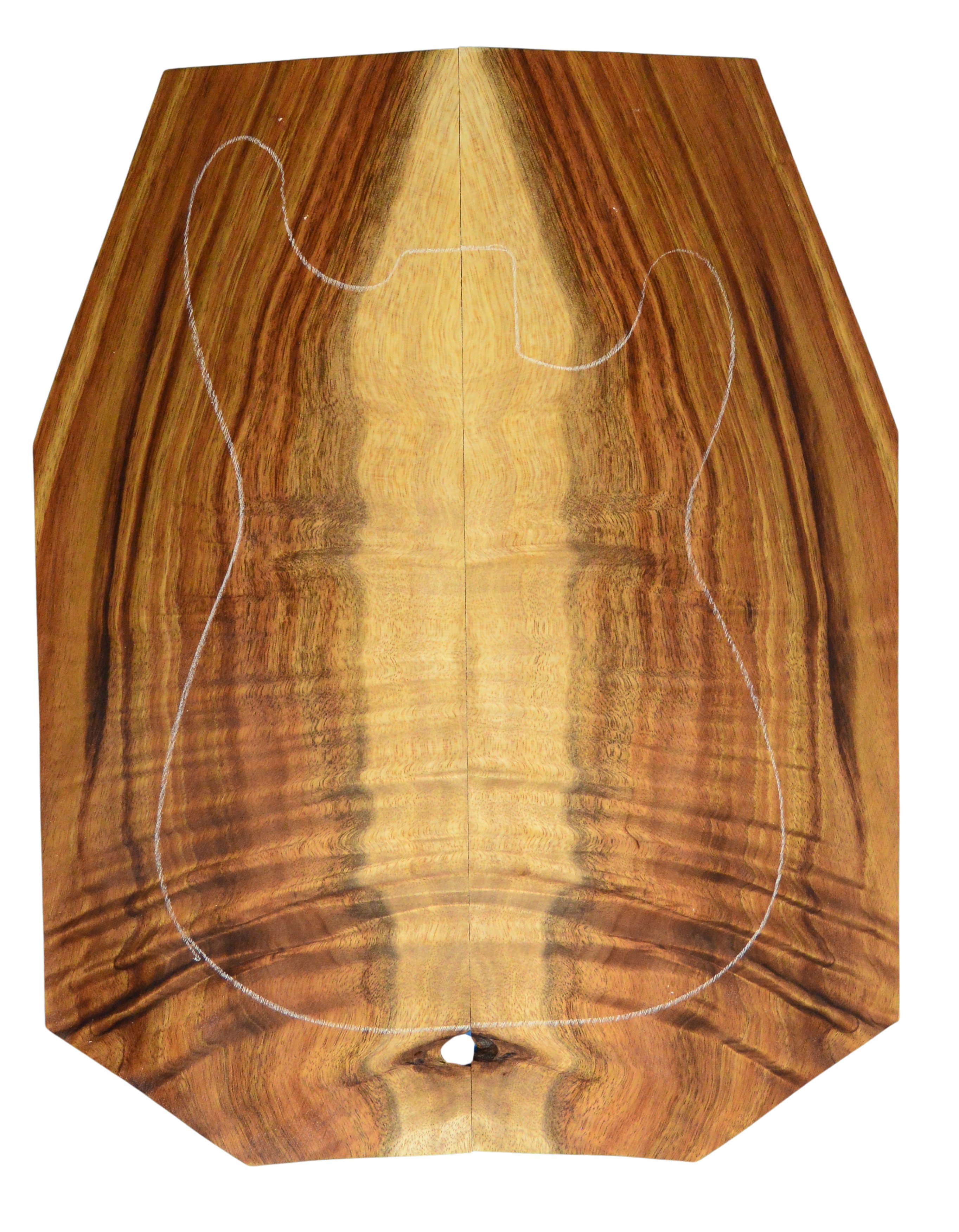 Koa GuitarSolidBodyTopATC L026347.G.043