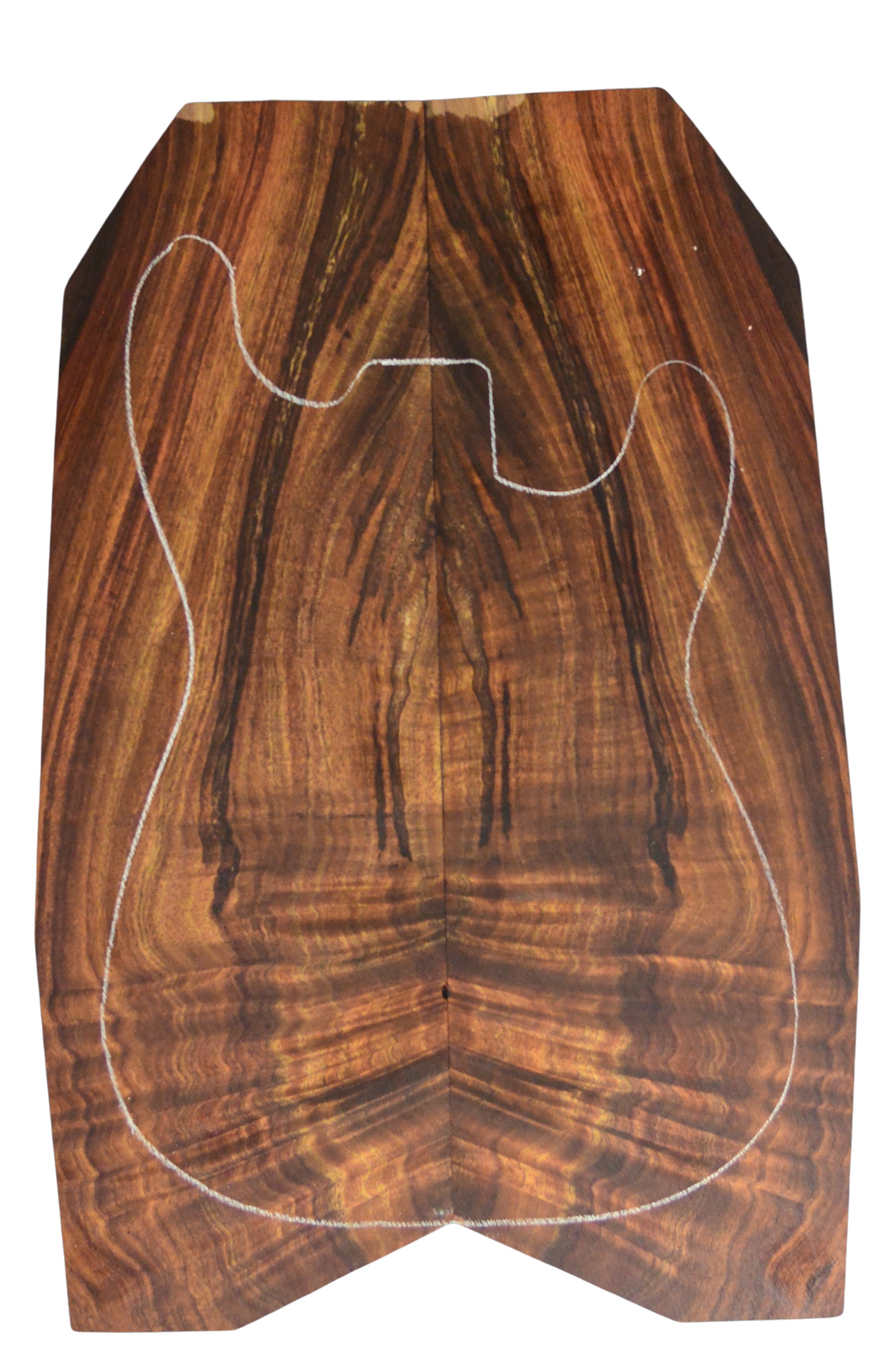Koa GuitarSolidBodyTopATC L026347.G.058
