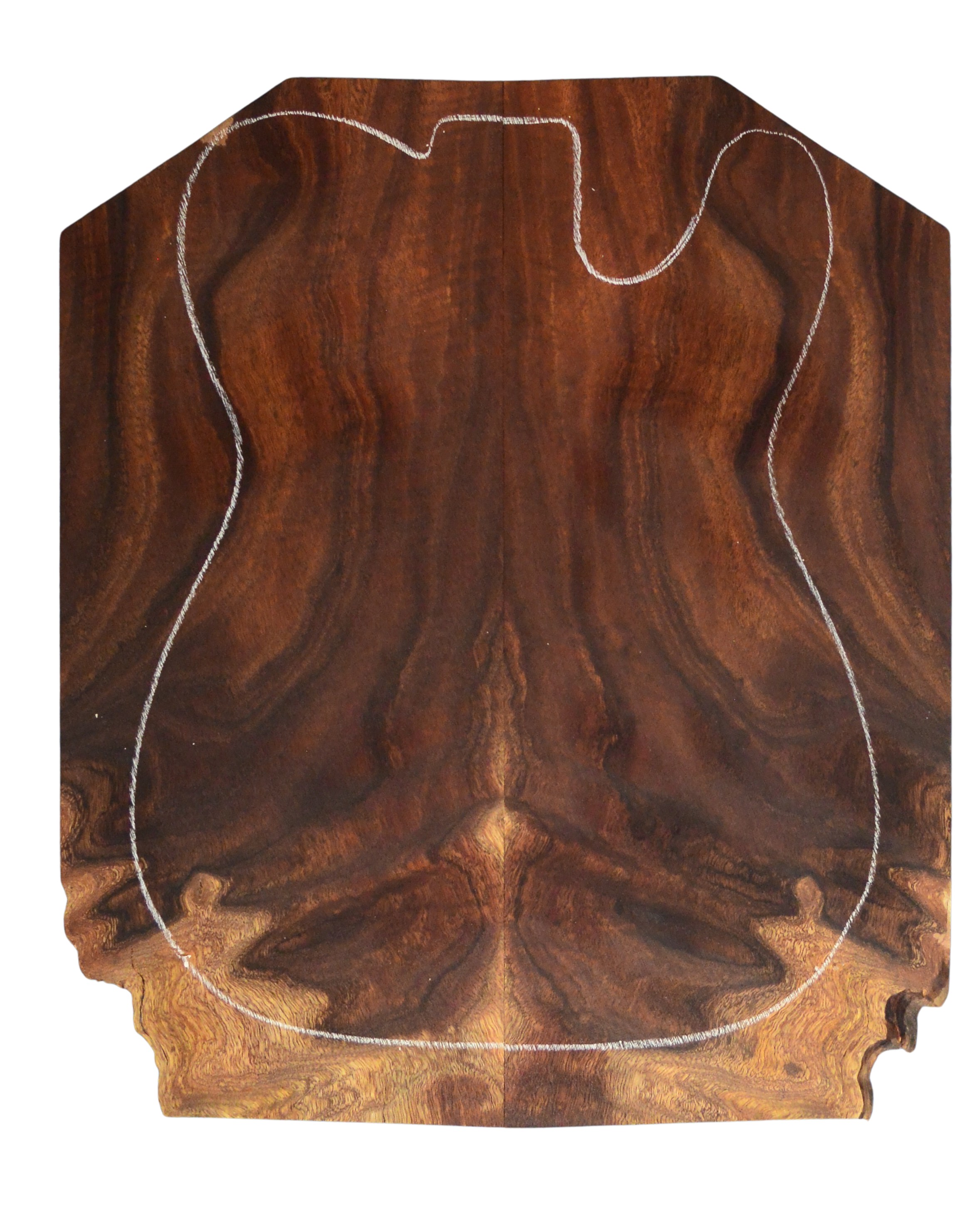 Koa GuitarSolidBodyTopATC L026347.G.060