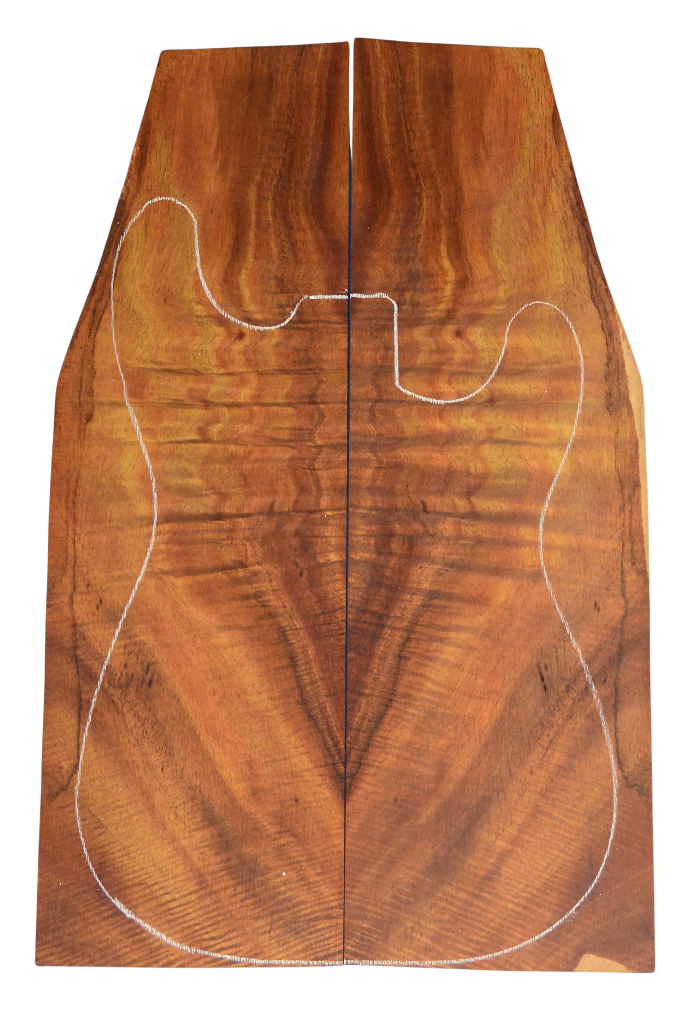 Koa GuitarSolidBodyTopATC L026347.G.070