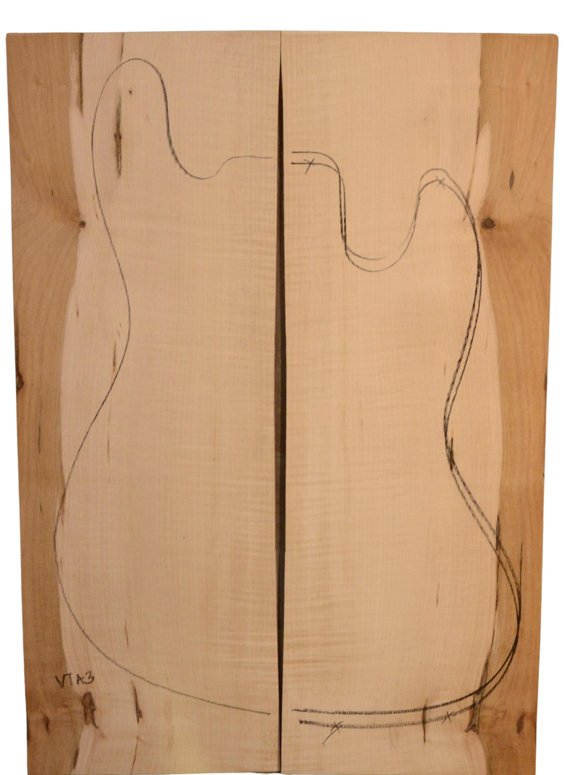 Maple (Soft) GuitarSolidBodyTopATC L15449.G.065