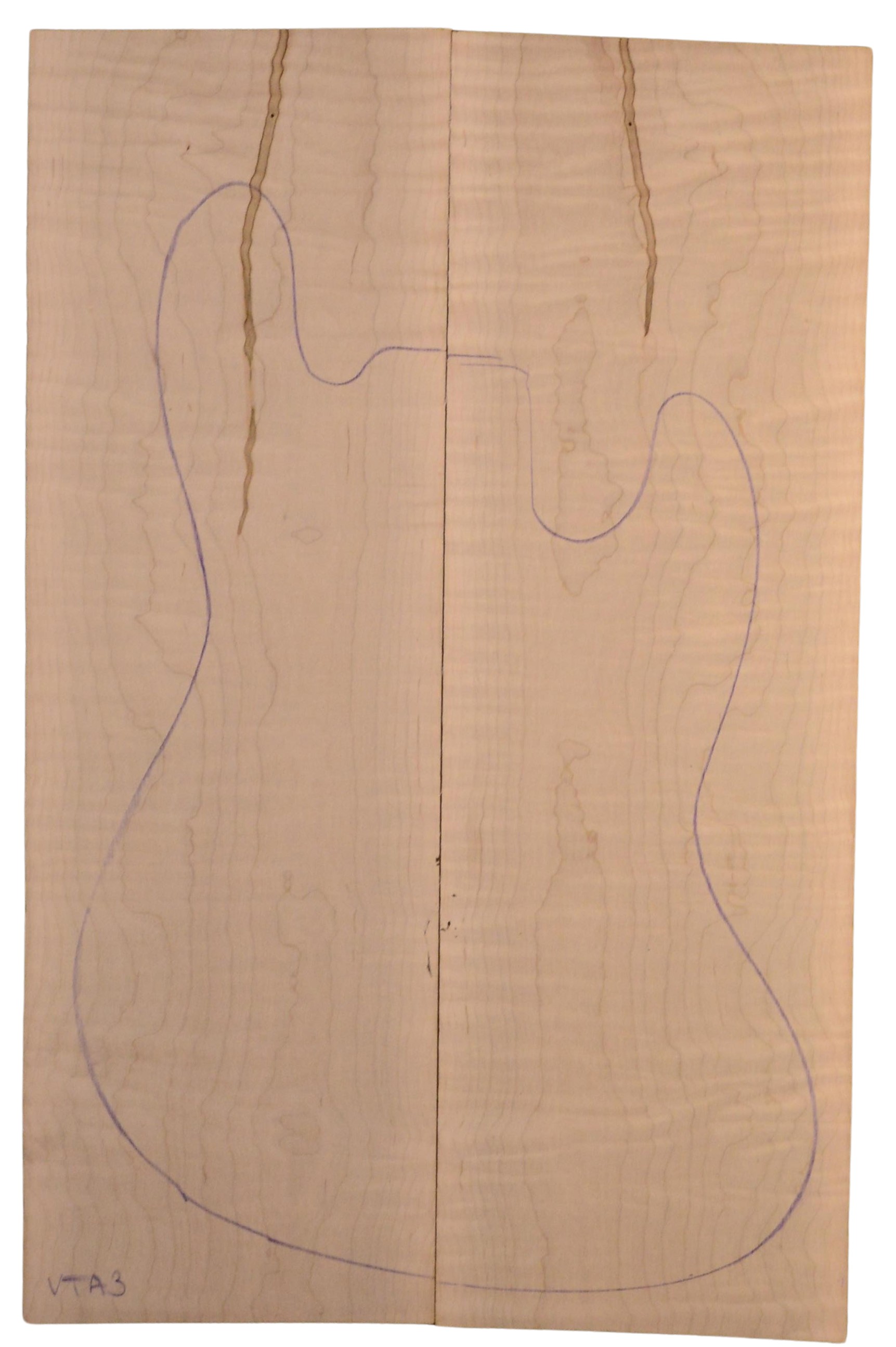 Maple (Soft) GuitarSolidBodyTopATC L15449.G.067