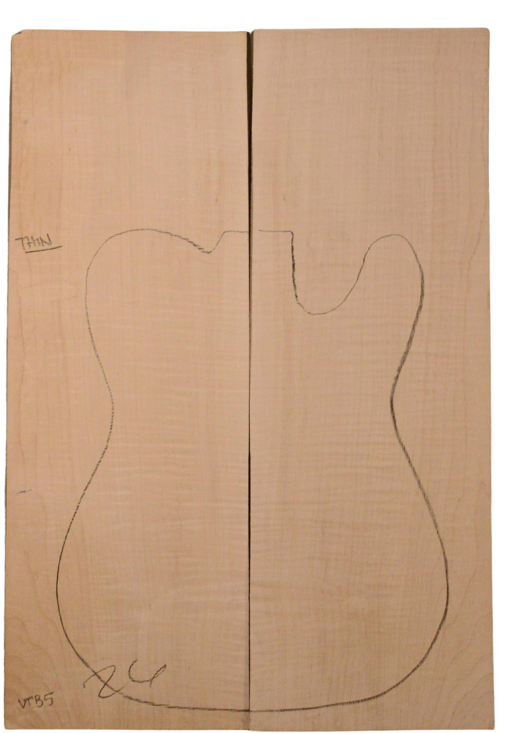 Maple (Soft) GuitarSolidBodyTopATC L15449.G.080