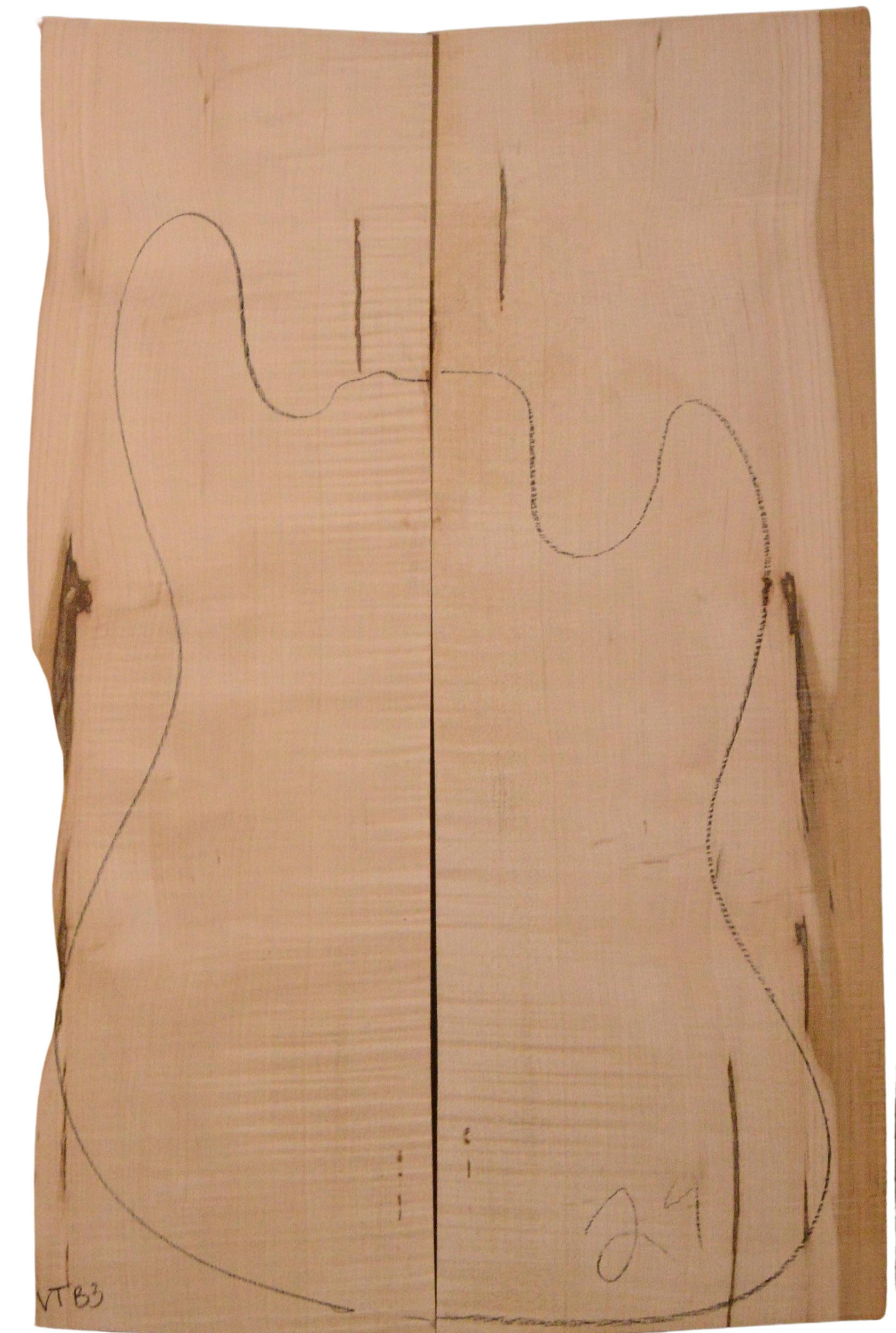 Maple (Soft) GuitarSolidBodyTopATC L15449.G.091