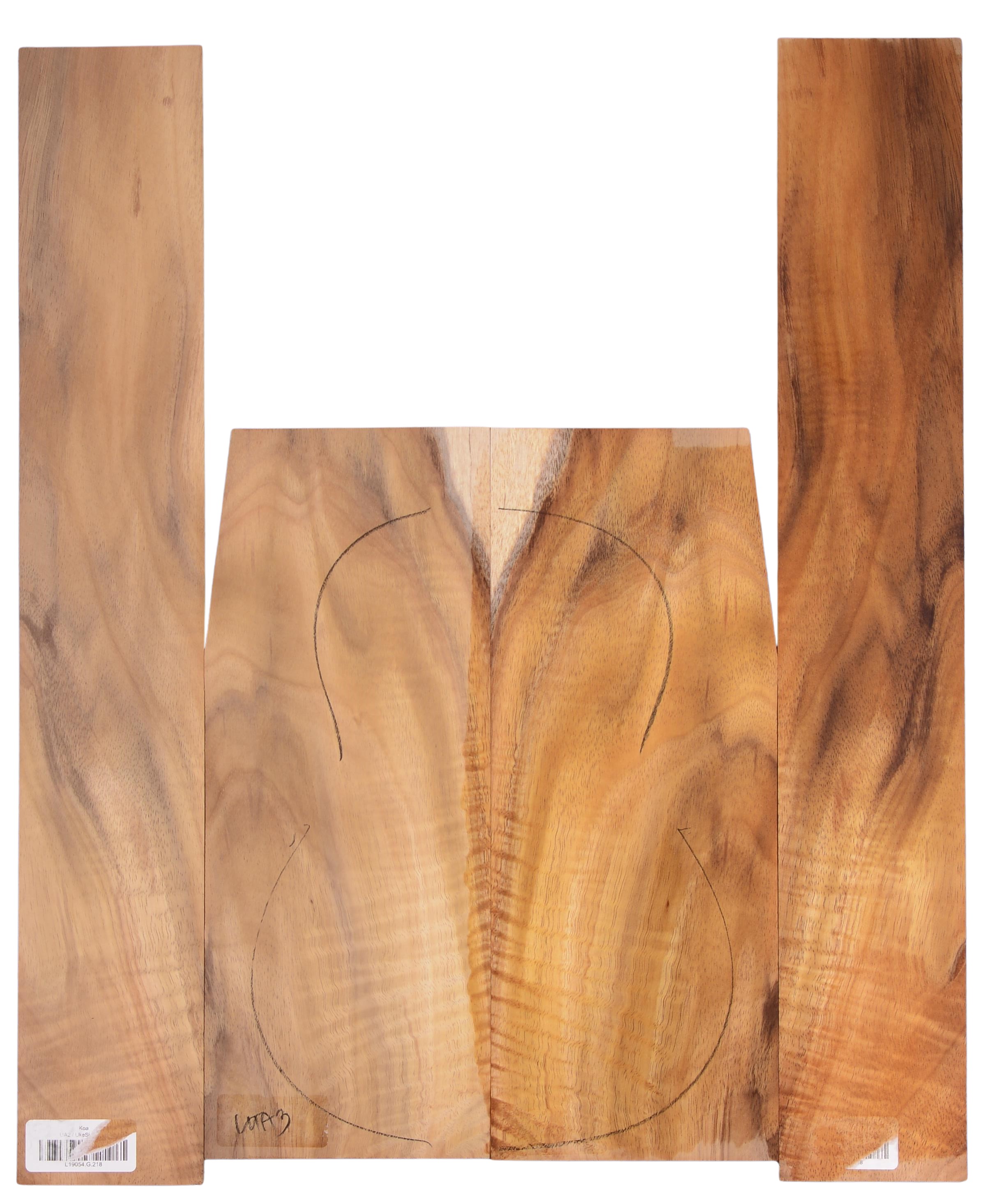 Koa UkeSet4pcATC L19054.G.227