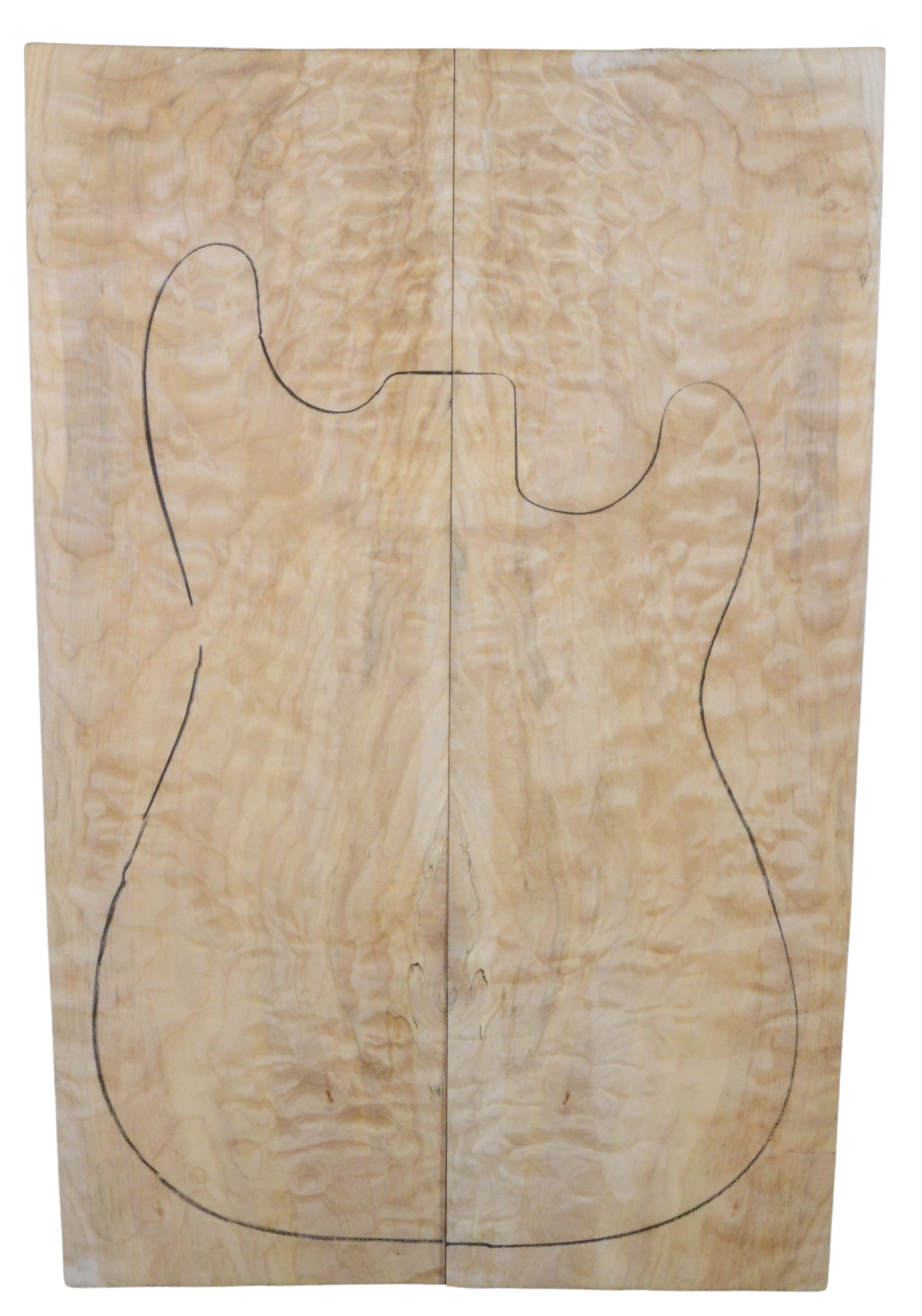 Maple (Big Leaf) GuitarSolidBodyTopATC L20176.G.003