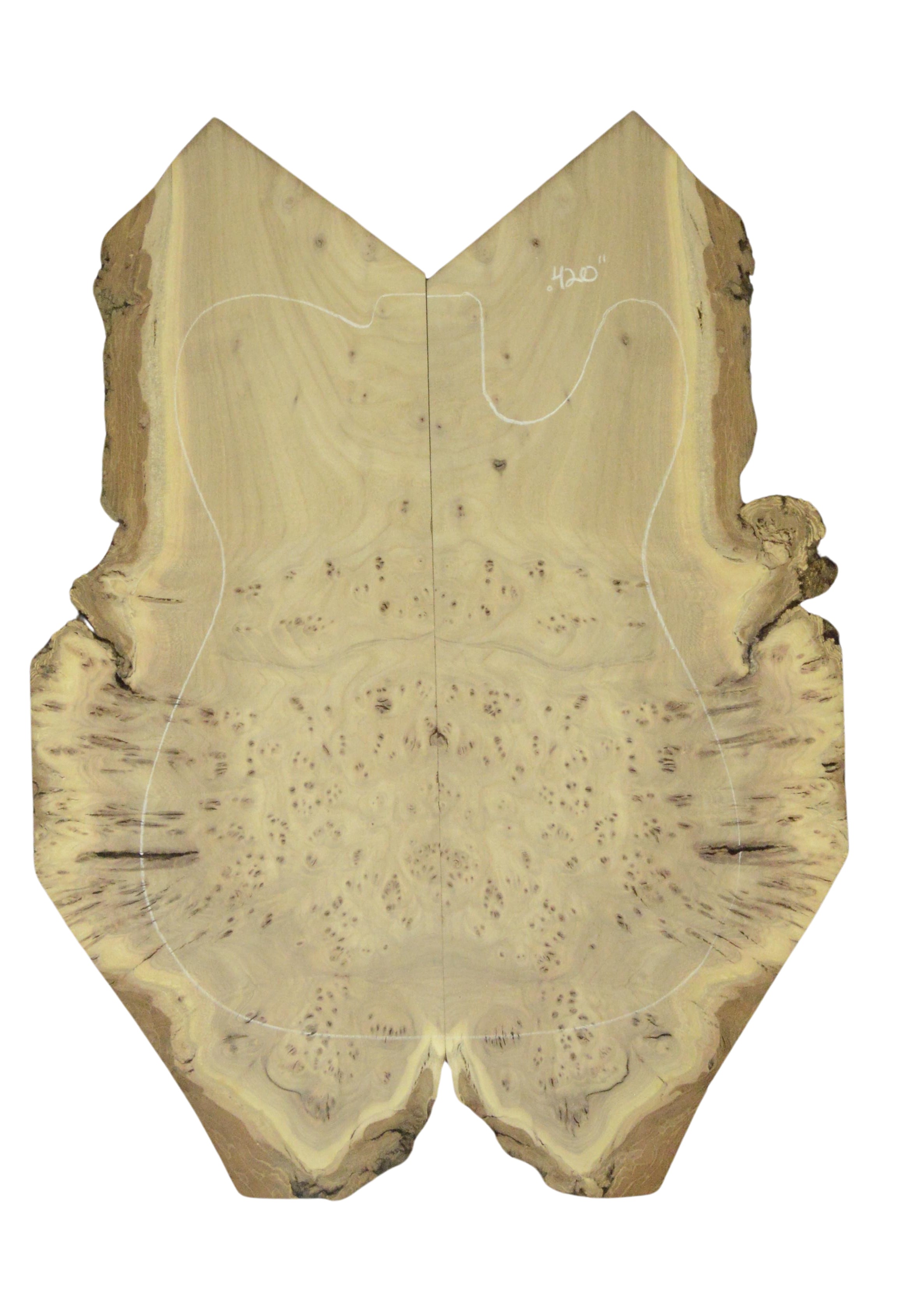 Elm (Red) GuitarSolidBodyTopATC 26213.G.013