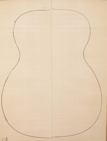 Spruce (European) GuitarSoundboardATC EUTOPS1.G.098