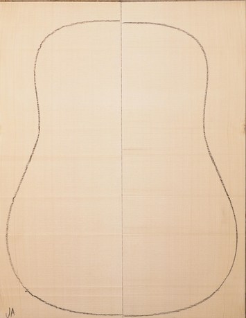 Spruce (European) GuitarSoundboardATC EUTOPS1.G.157