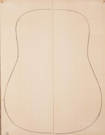 Spruce (European) GuitarSoundboardATC EUTOPS1.G.173