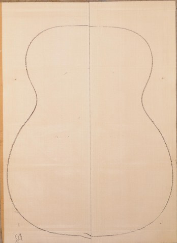 Spruce (European) GuitarSoundboardATC EUTOPS1.G.187
