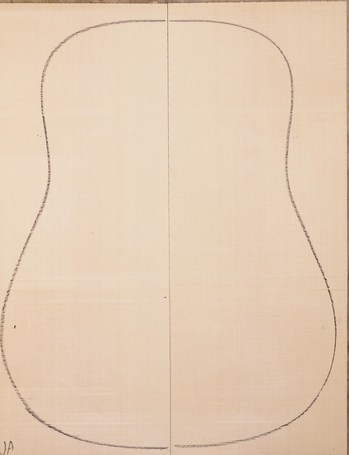 Spruce (European) GuitarSoundboardATC EUTOPS1.G.256