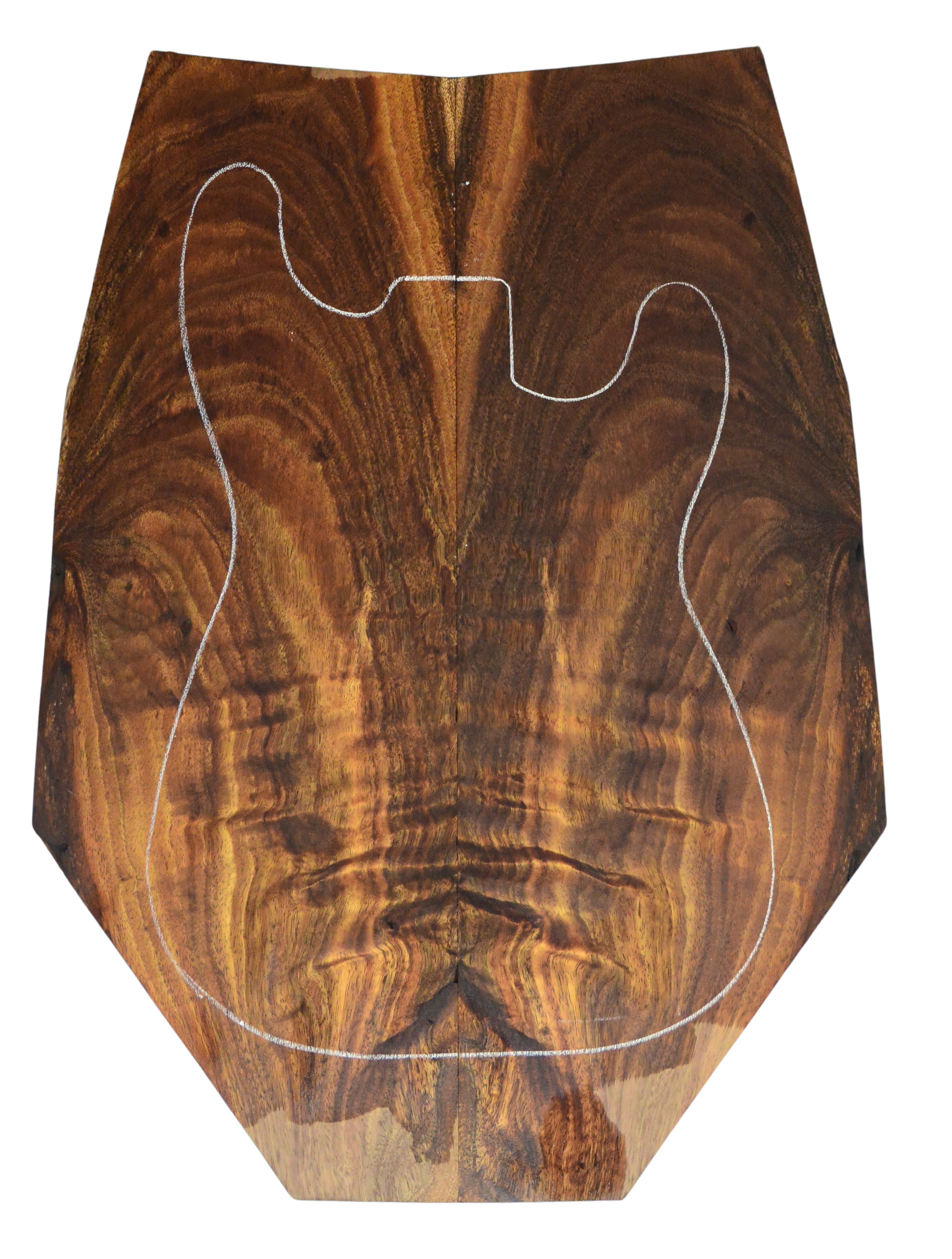Koa GuitarSolidBodyTopATC L026347.G.023