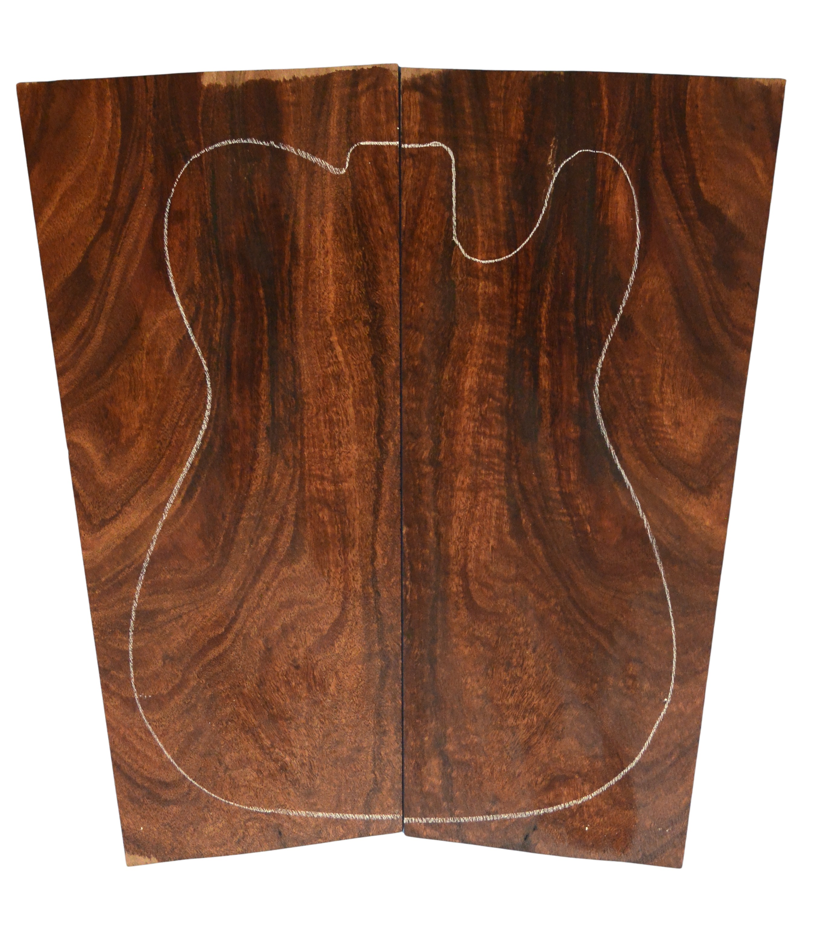 Koa GuitarSolidBodyTopATC L026347.G.030