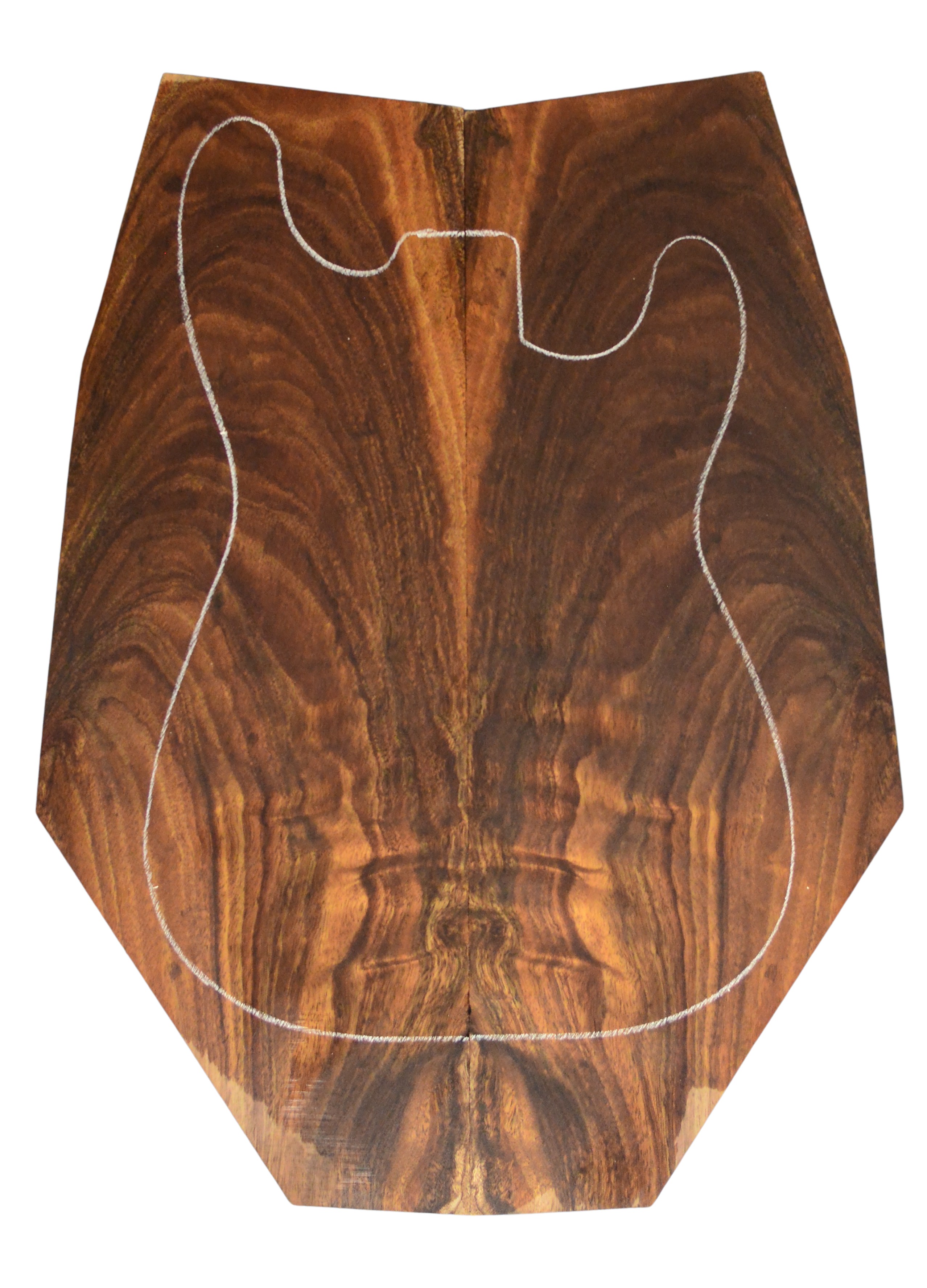 Koa GuitarSolidBodyTopATC L026347.G.031