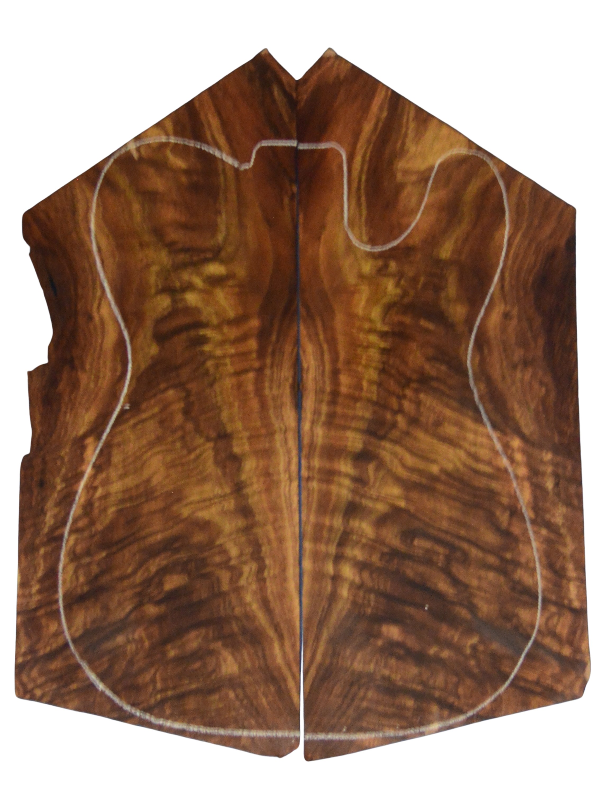 Koa GuitarSolidBodyTopATC L026347.G.040