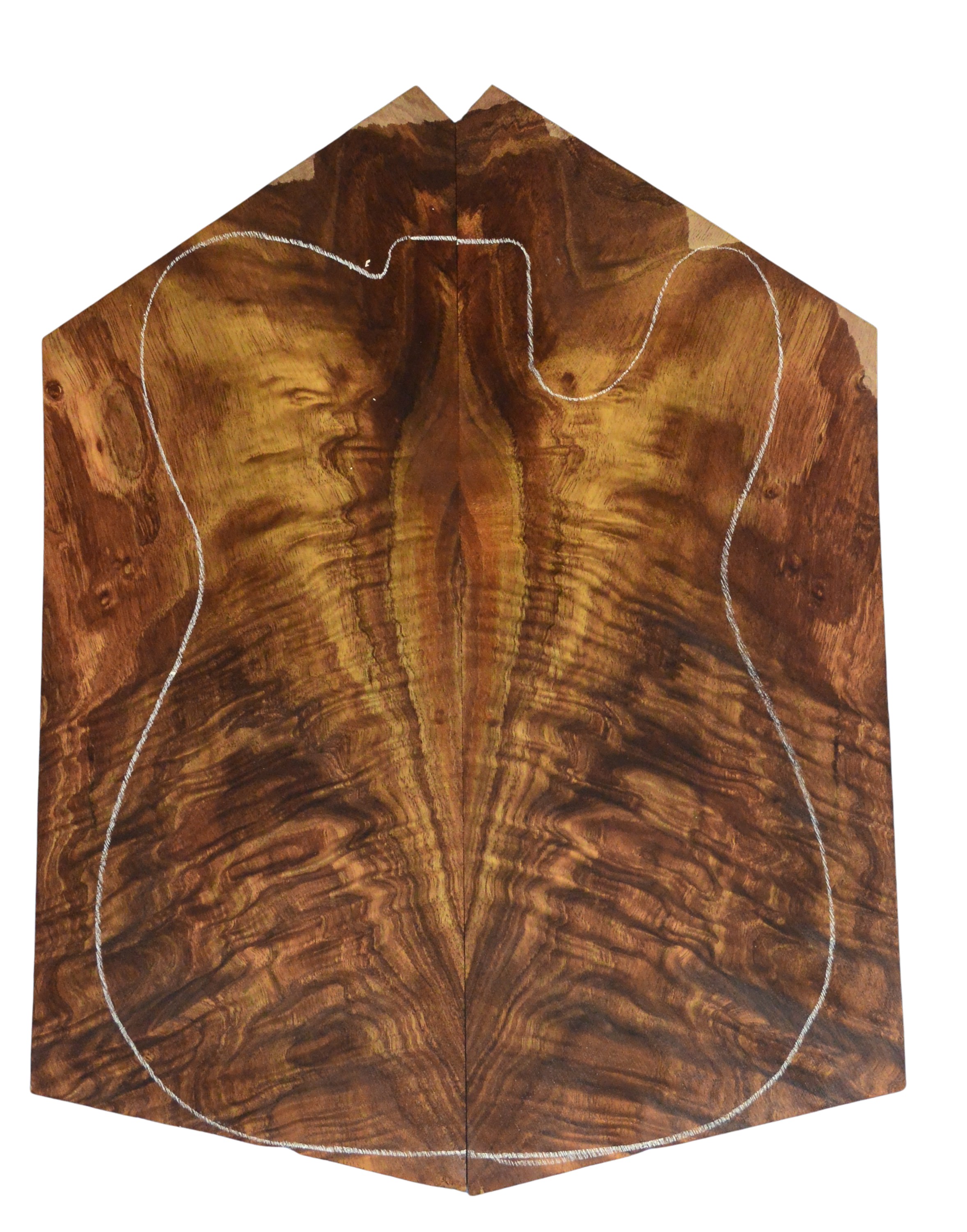 Koa GuitarSolidBodyTopATC L026347.G.042