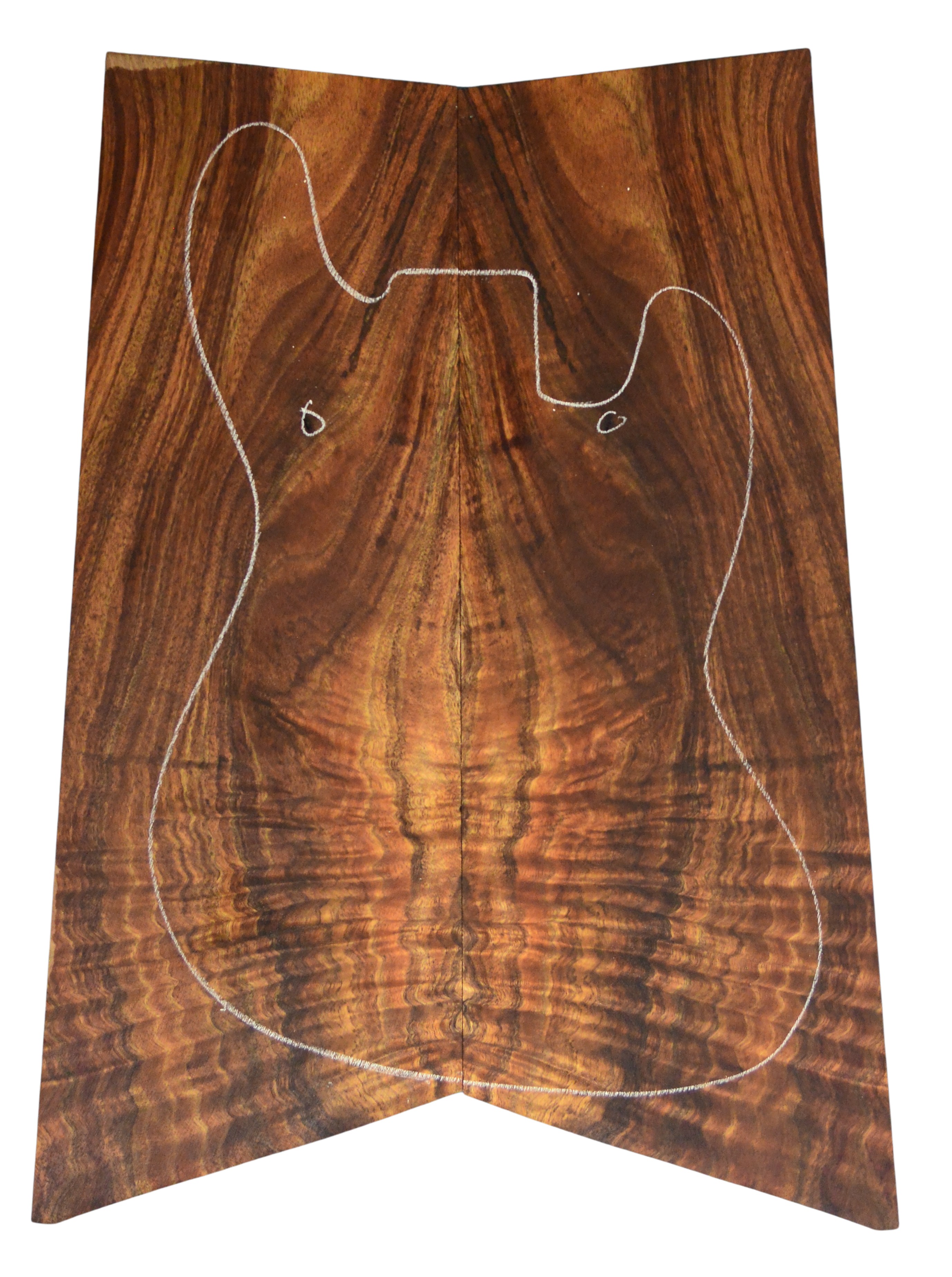 Koa GuitarSolidBodyTopATC L026347.G.044