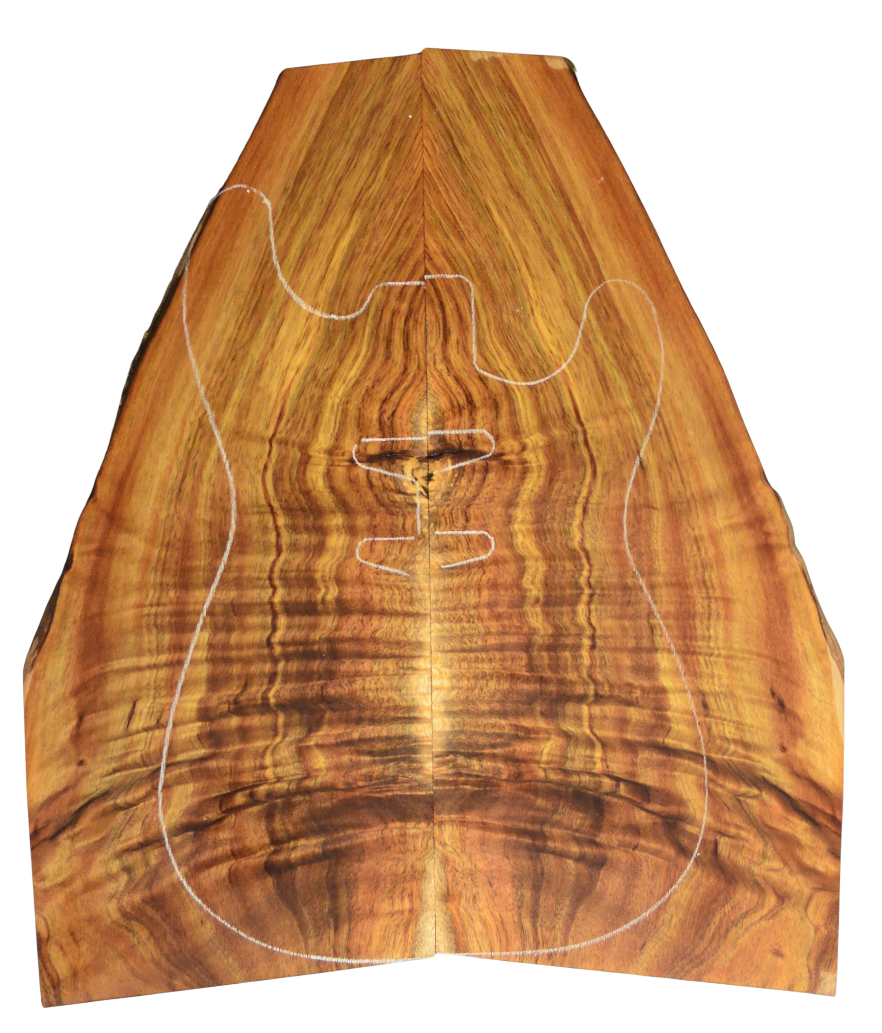 Koa GuitarSolidBodyTopATC L026347.G.045