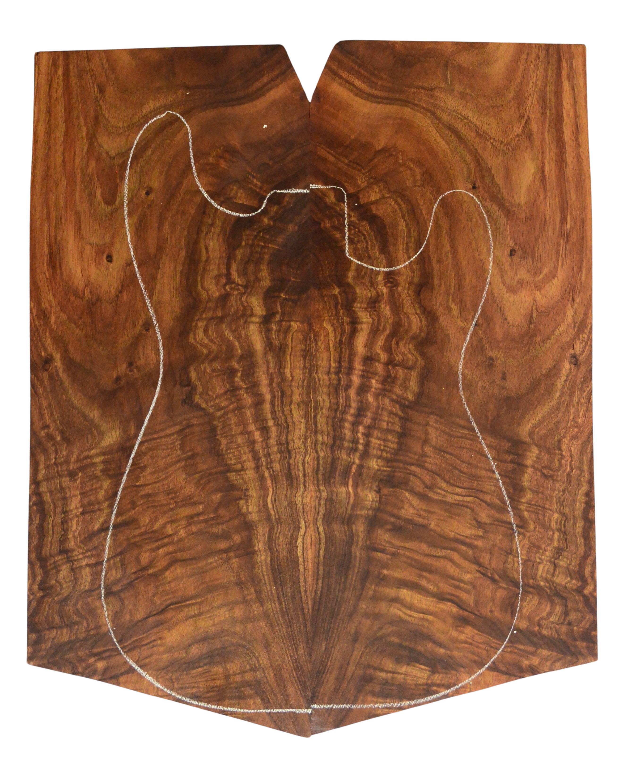 Koa GuitarSolidBodyTopATC L026347.G.046