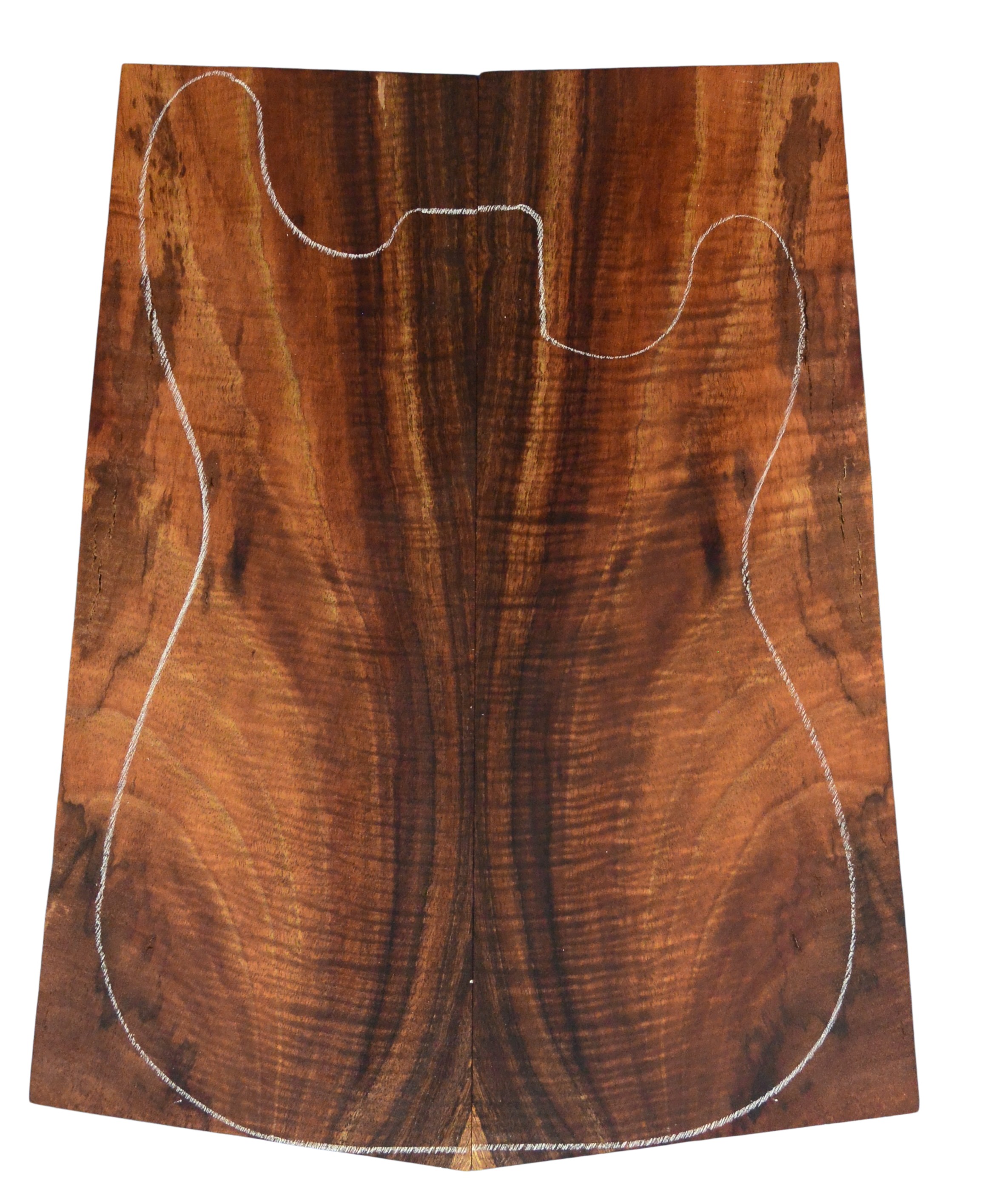 Koa GuitarSolidBodyTopATC L026347.G.059