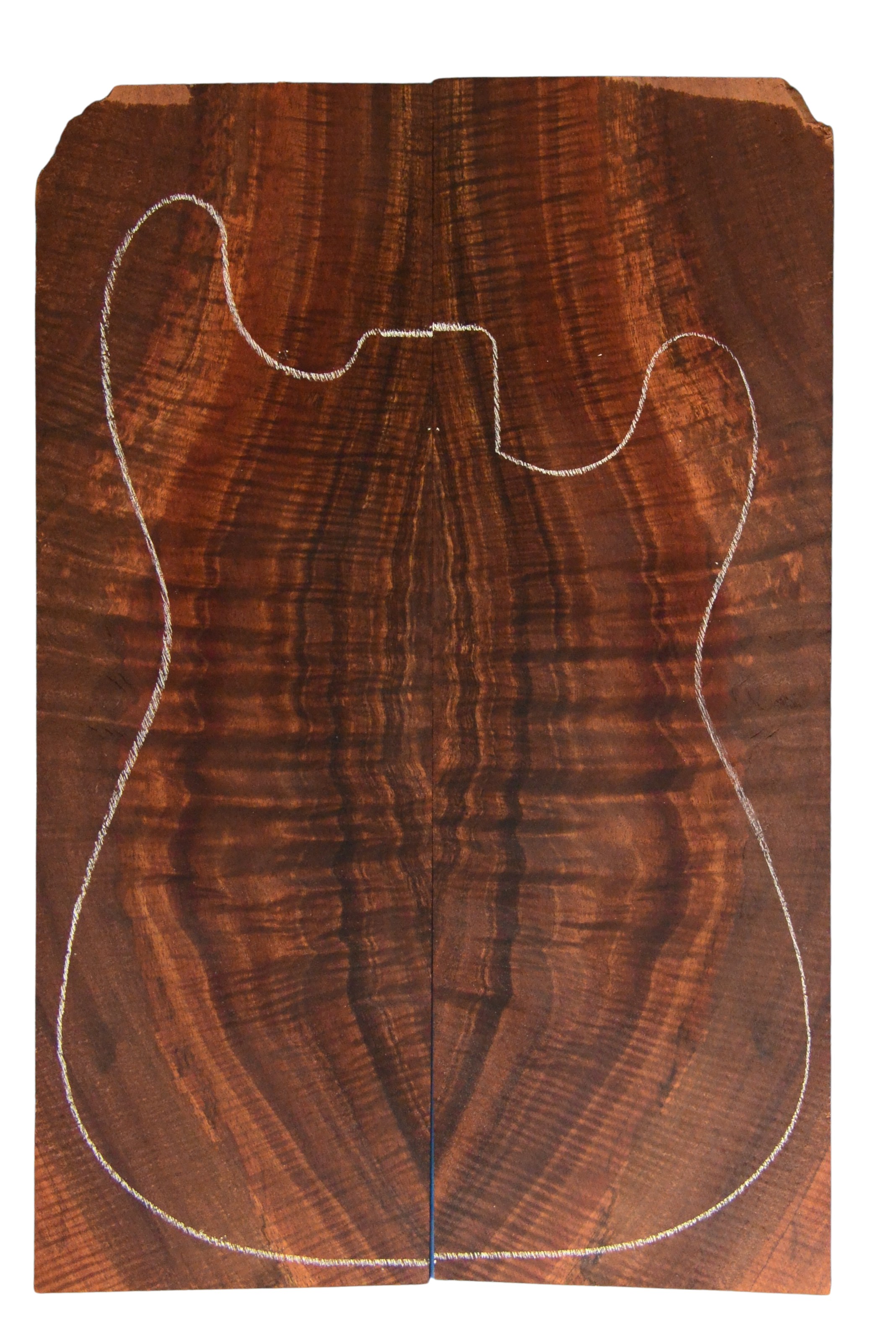 Koa GuitarSolidBodyTopATC L026347.G.061