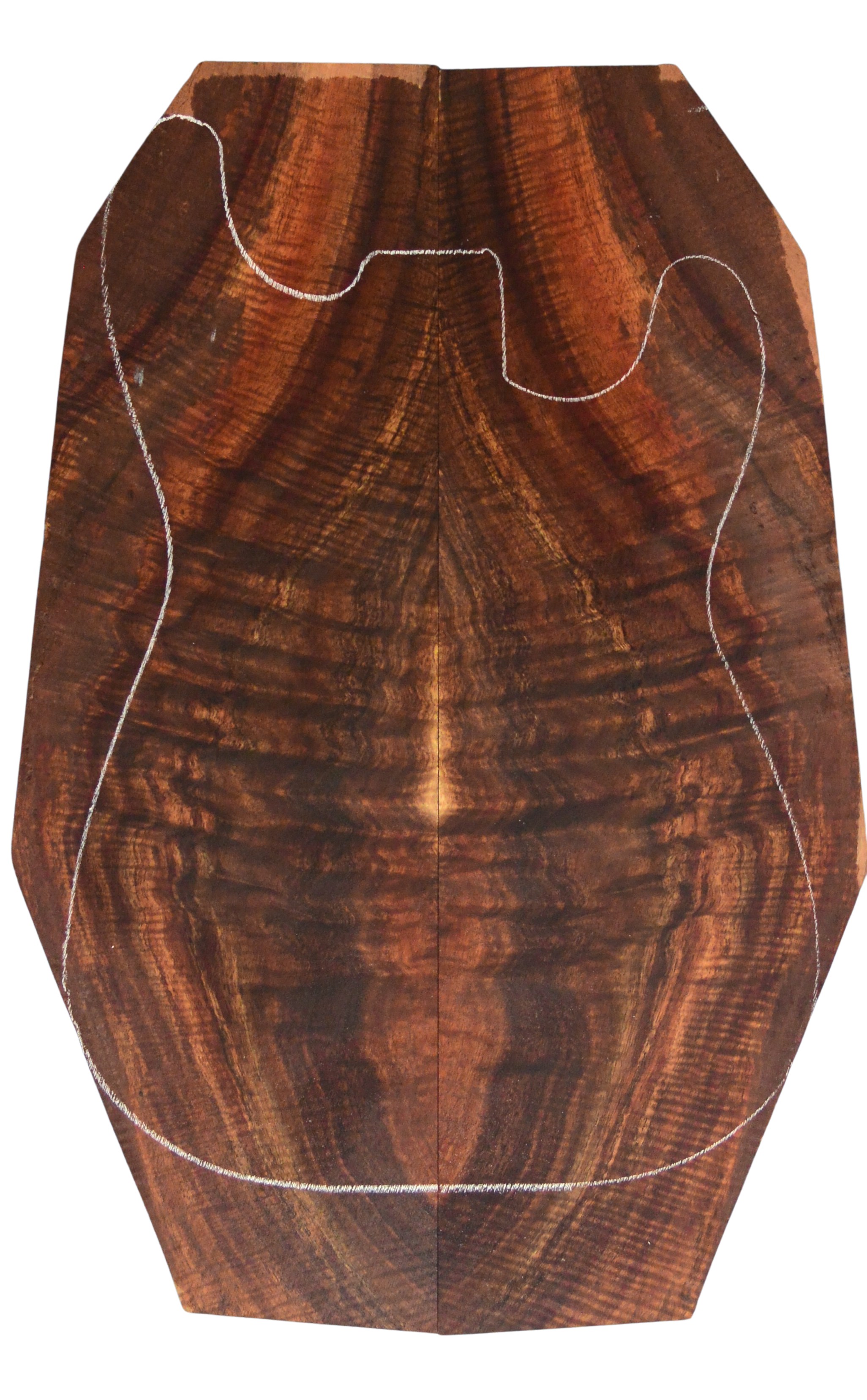Koa GuitarSolidBodyTopATC L026347.G.063
