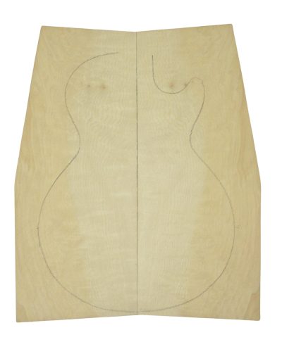 Maple (Big Leaf) GuitarSolidBodyTopATC 26214.G.006