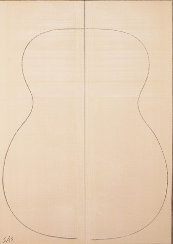 Spruce (European) GuitarSoundboardATC EUTOPS1.G.089