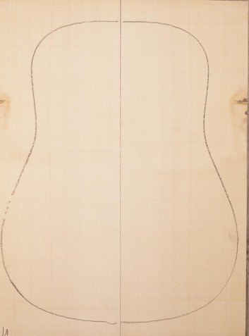 Spruce (European) GuitarSoundboardATC EUTOPS1.G.158