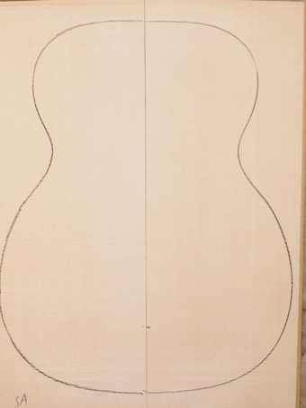 Spruce (European) GuitarSoundboardATC EUTOPS1.G.189