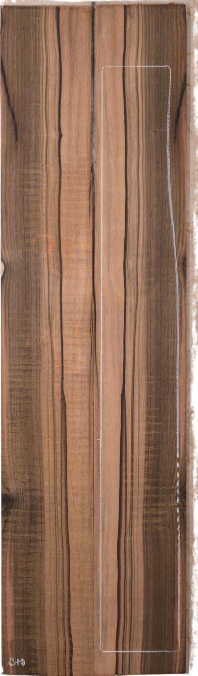 Ebony (Macassar) GuitarSides2pcATC L022977.G.009