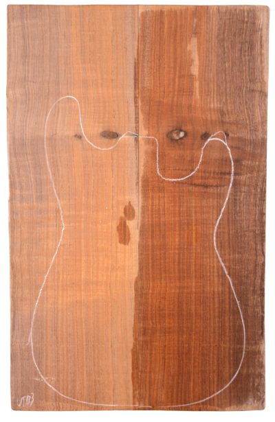 Blackwood (Tasmanian) GuitarSolidBodyTopATC L023000.G.087