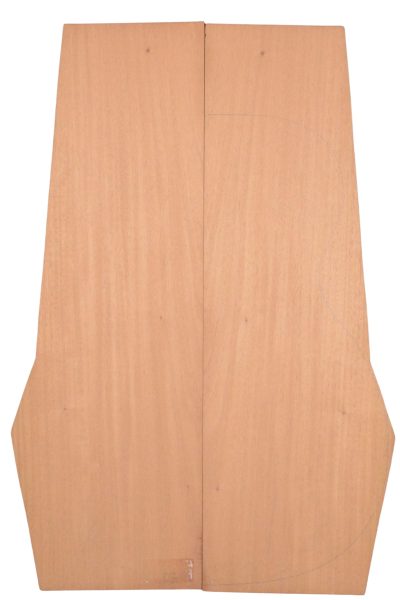 Mahogany (Sinker) GuitarBack2pcATC L023815.G.124